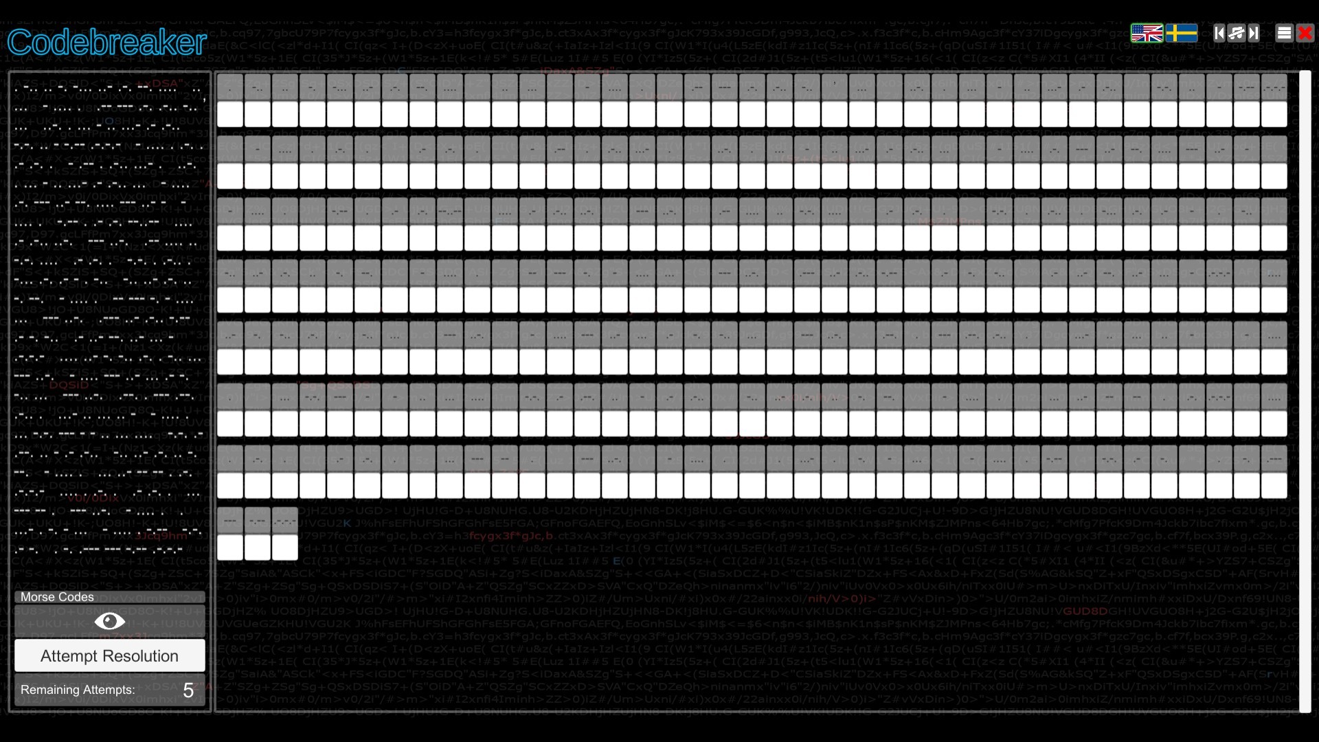 Codebreaker screenshot 4