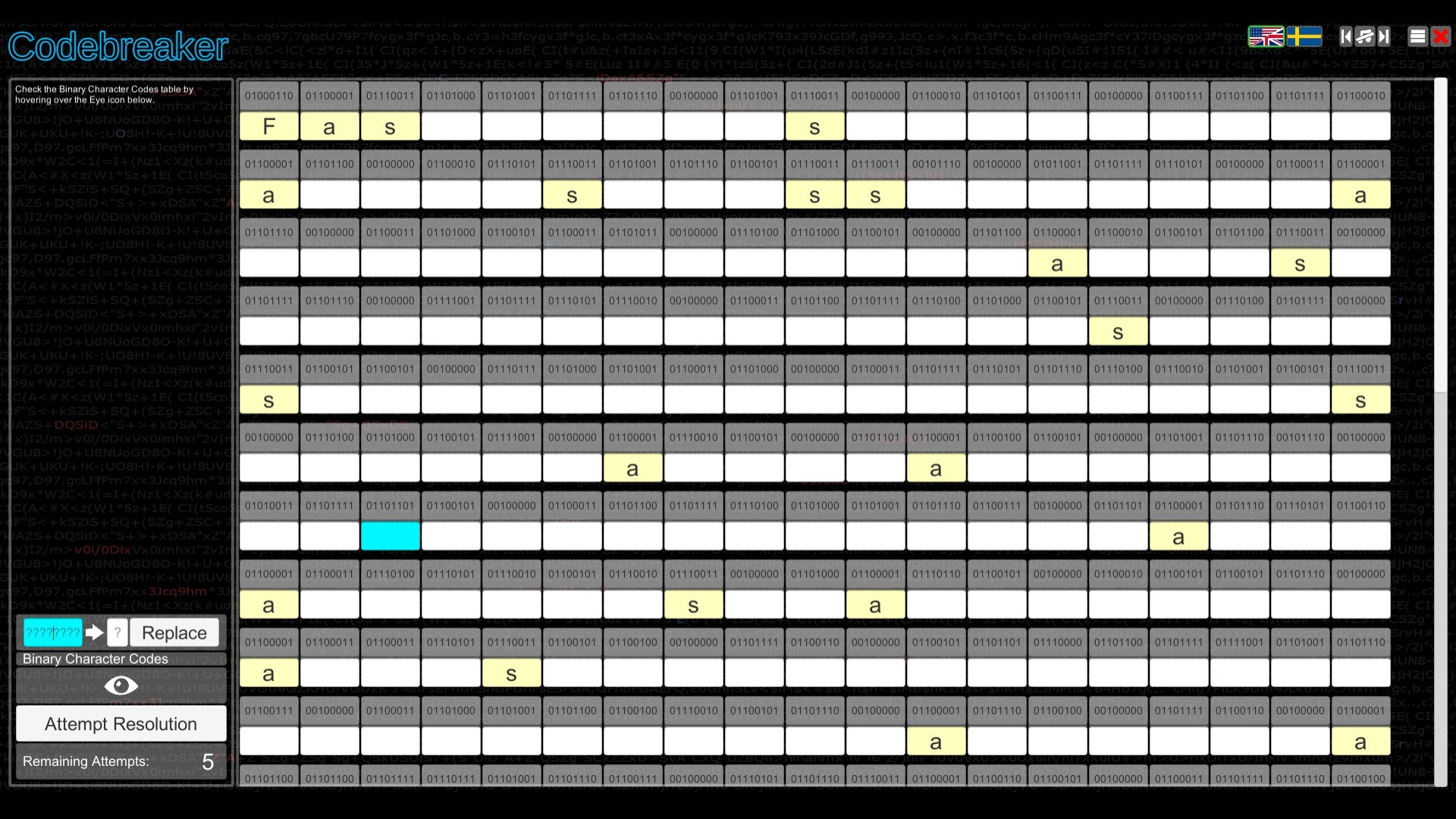 Codebreaker screenshot 10