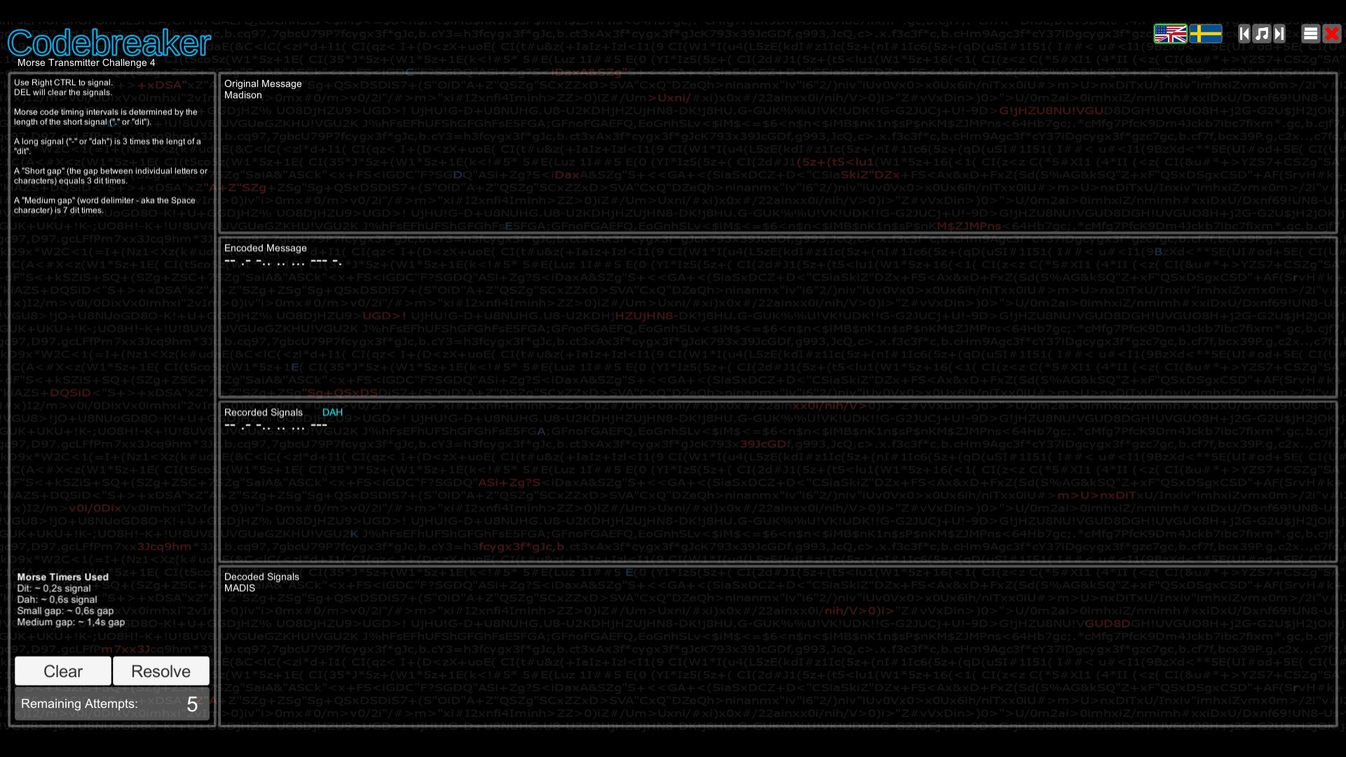 Codebreaker screenshot 21