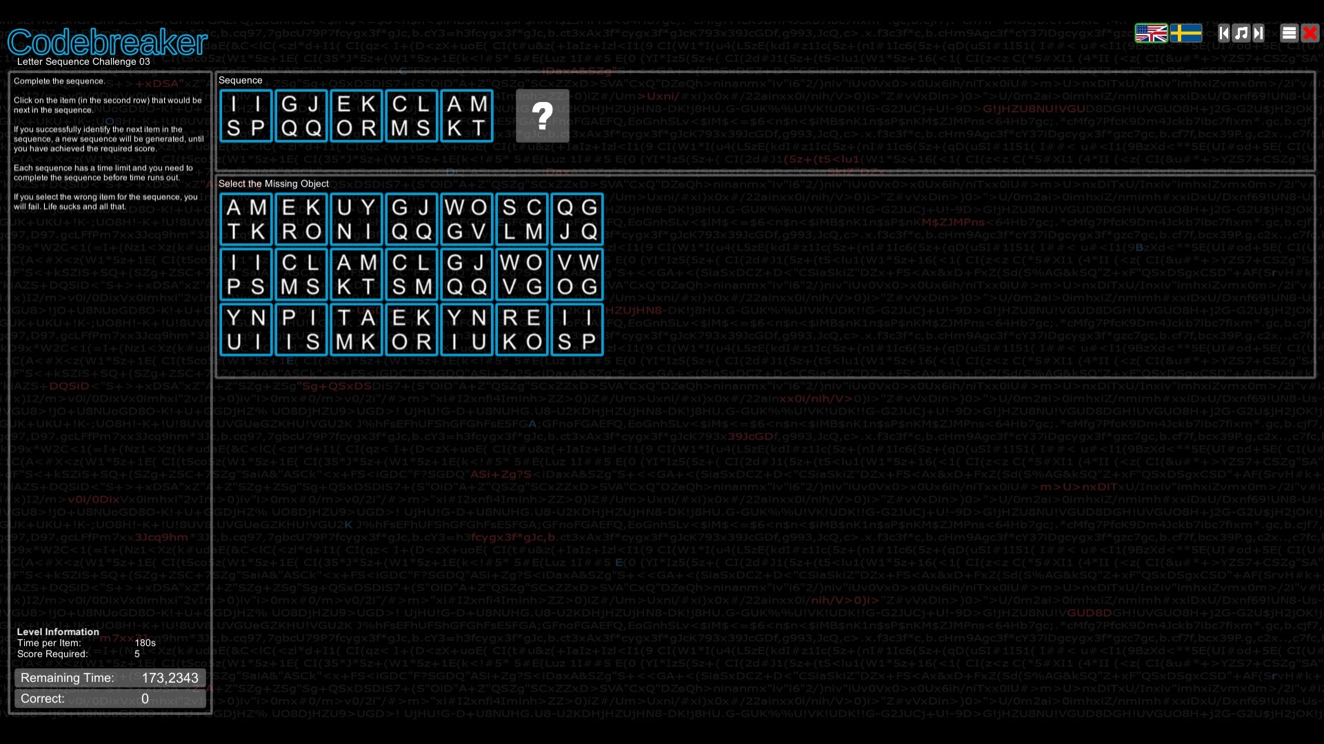 Codebreaker screenshot 17