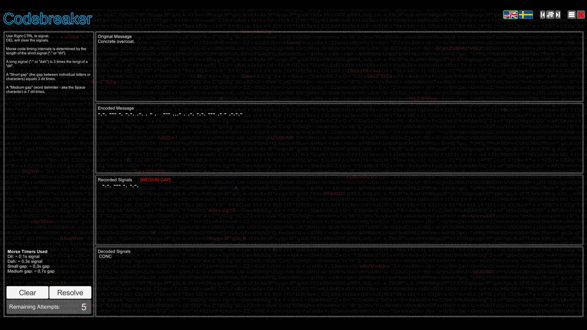Codebreaker screenshot 11