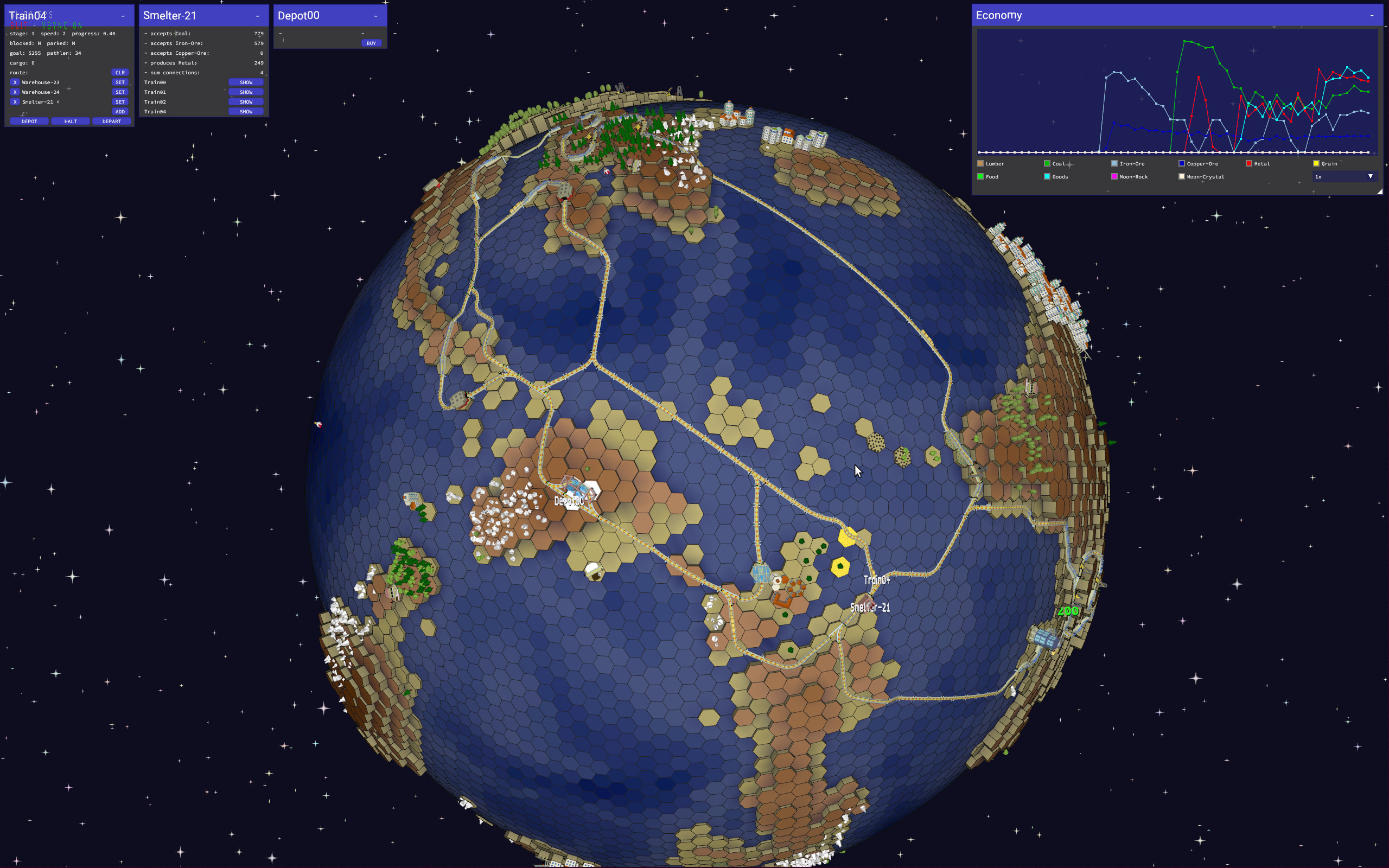 Hexa Trains screenshot 6