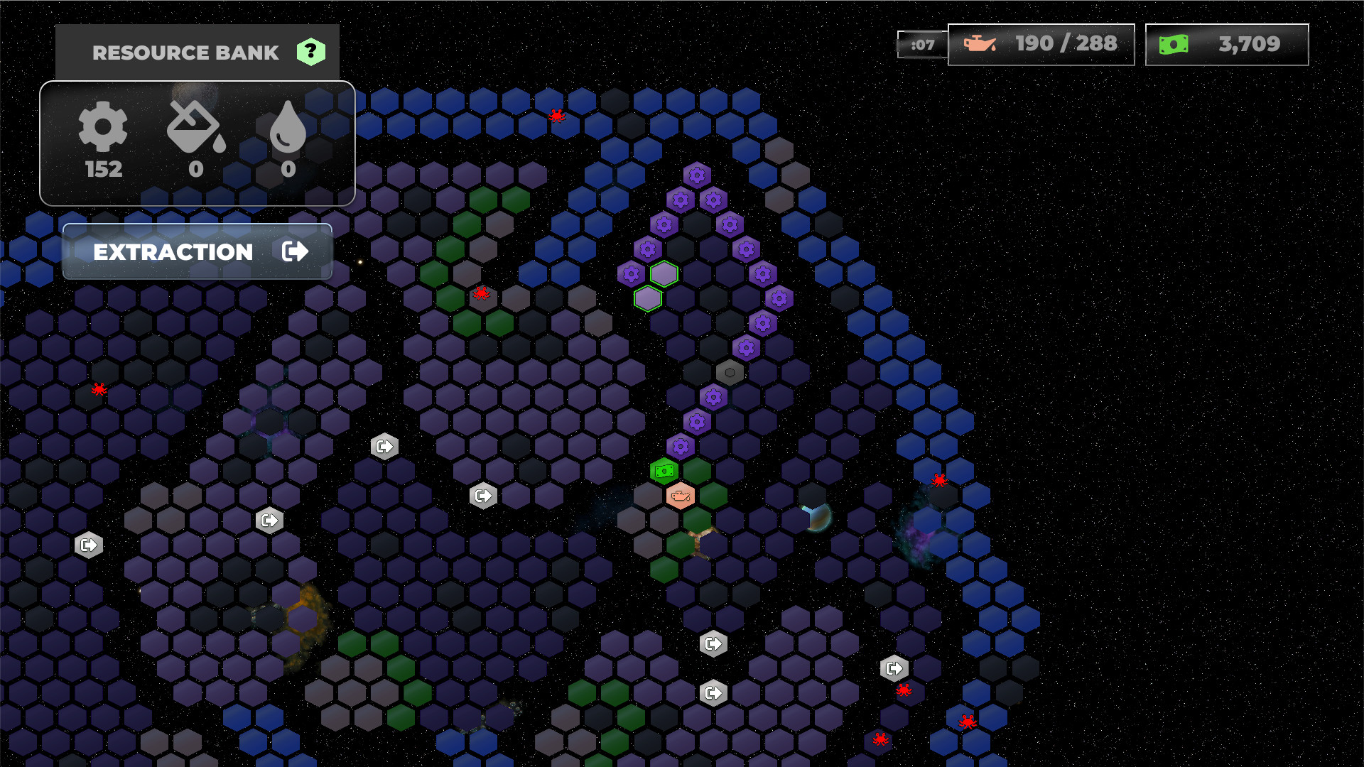 Hexadrift screenshot 2
