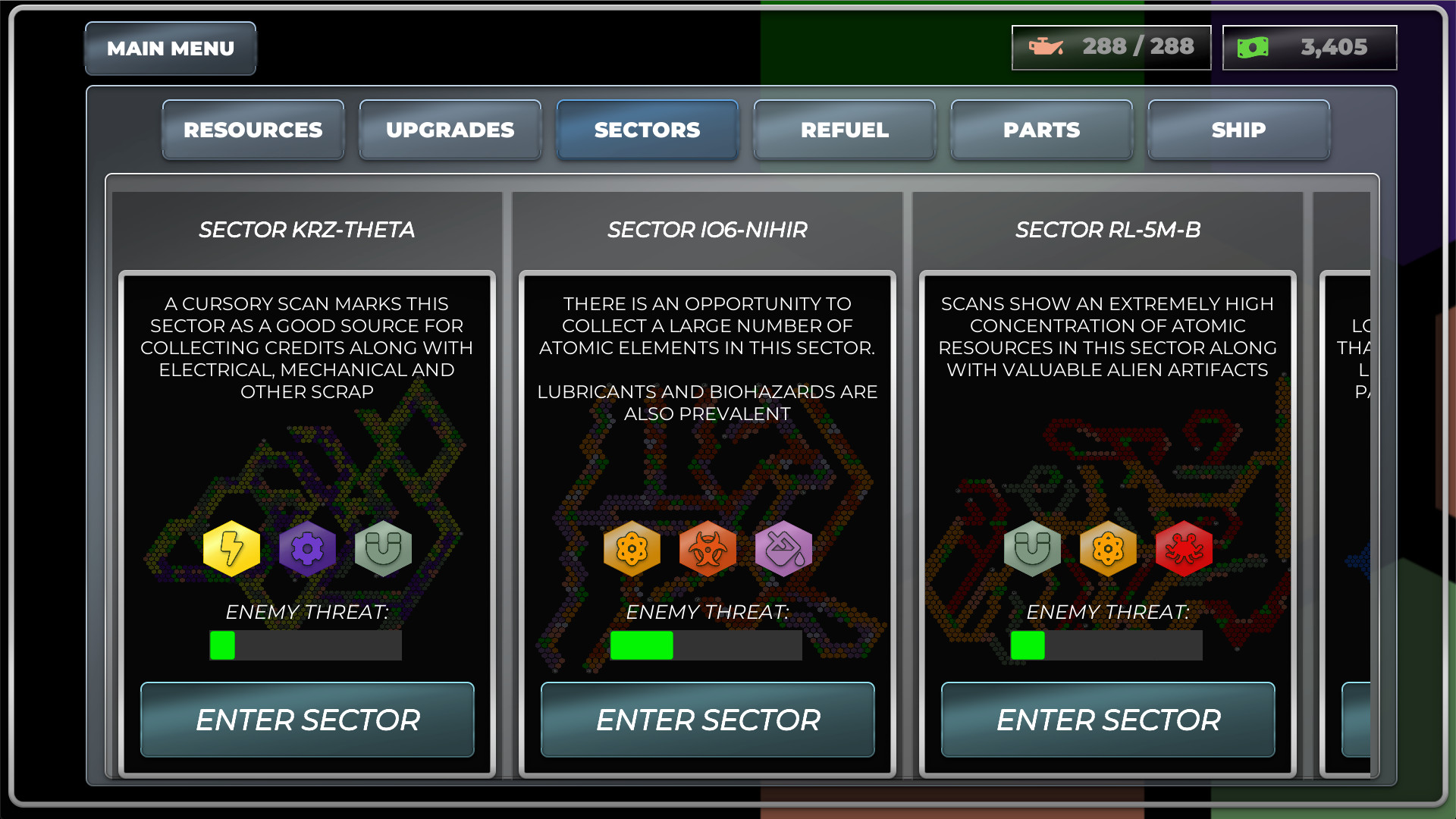 Hexadrift screenshot 3