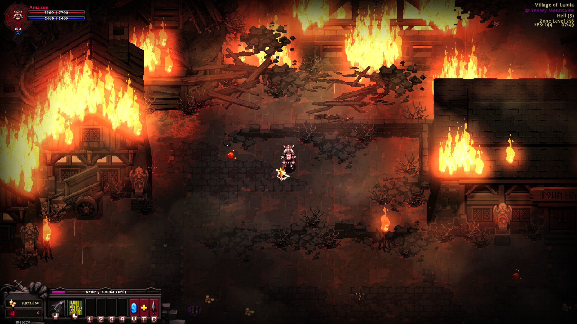 Hero Siege - Tribal Amazon (Skin) screenshot 3