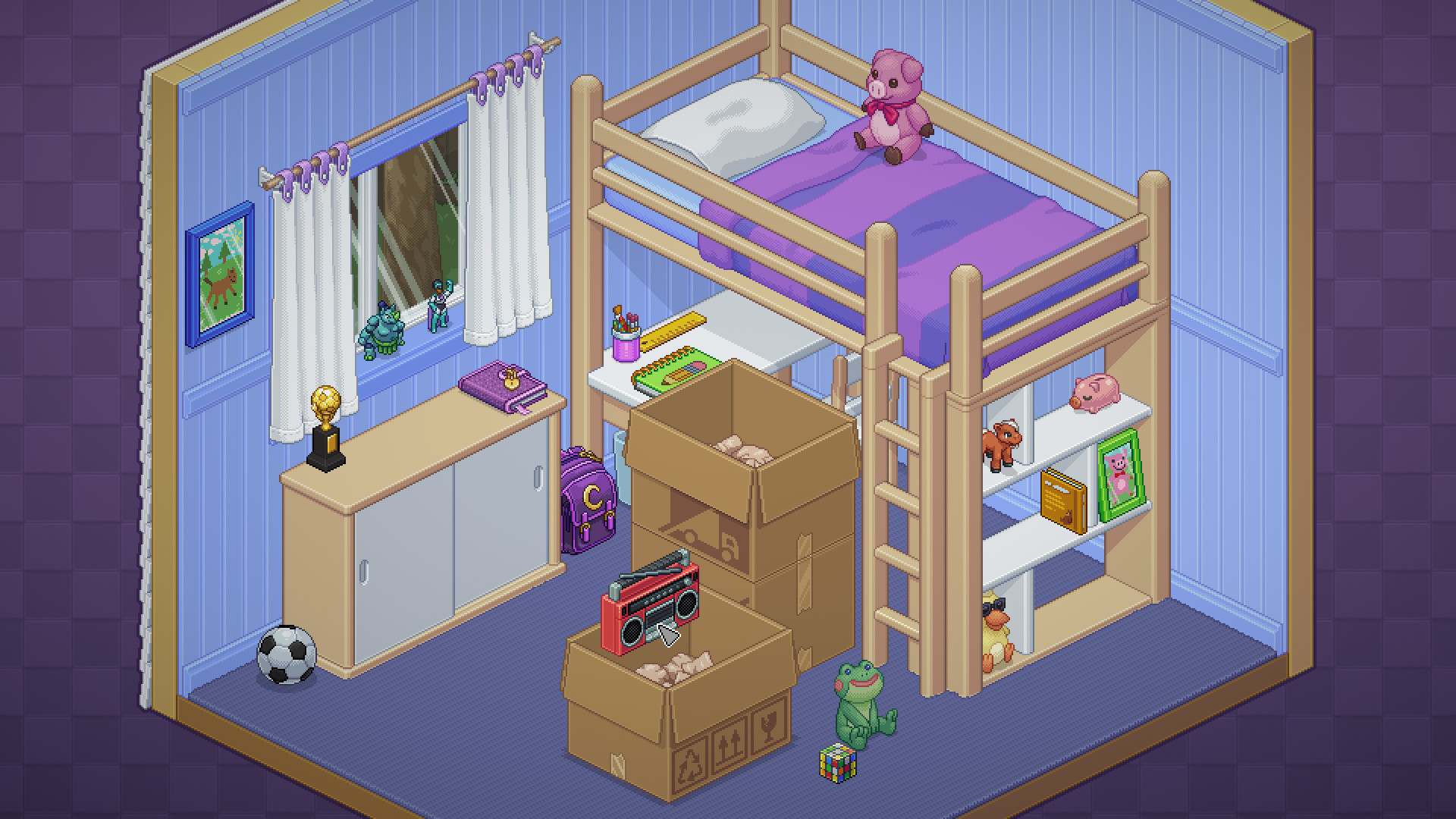 Pixel Art bedroom