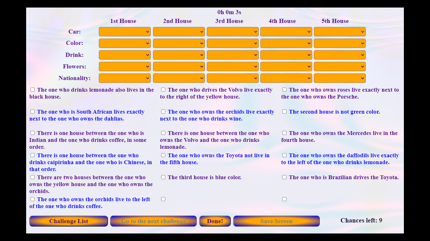 Zebra Logic Master screenshot 5