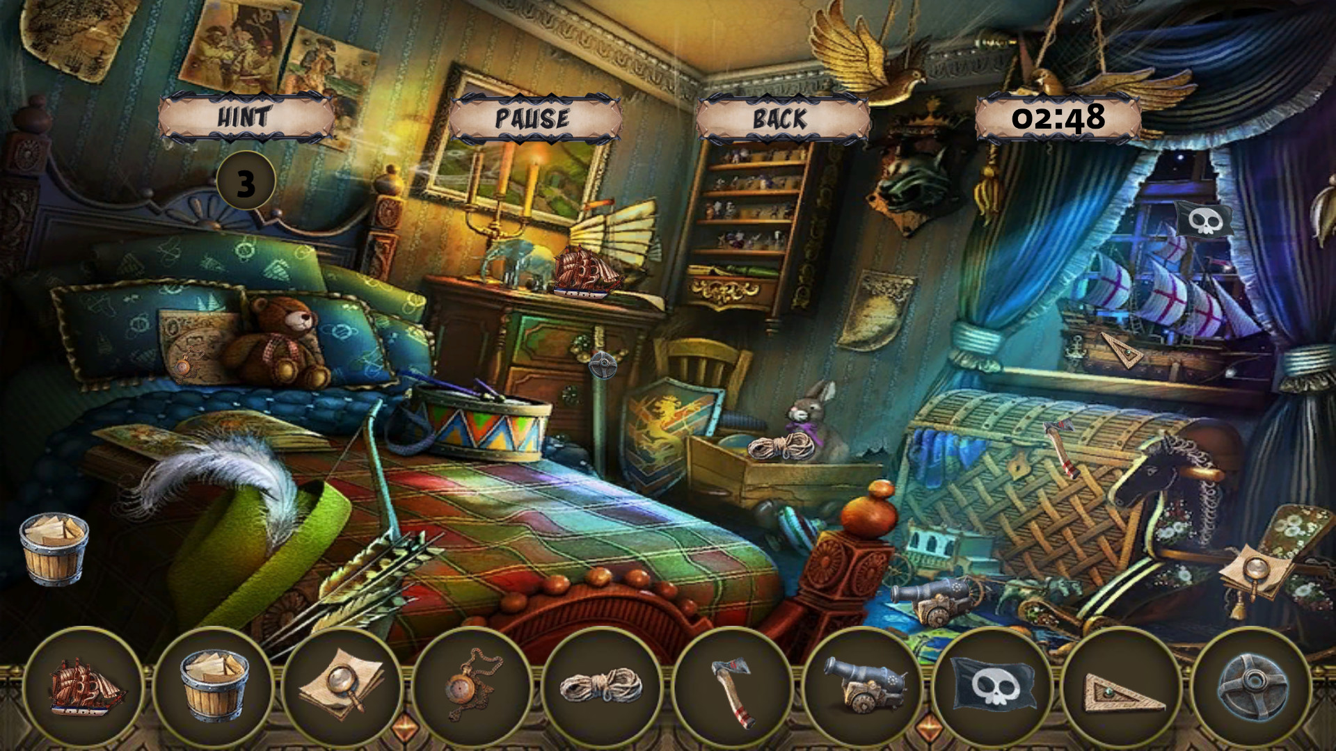 Hidden Objects - The Mystery House screenshot 1