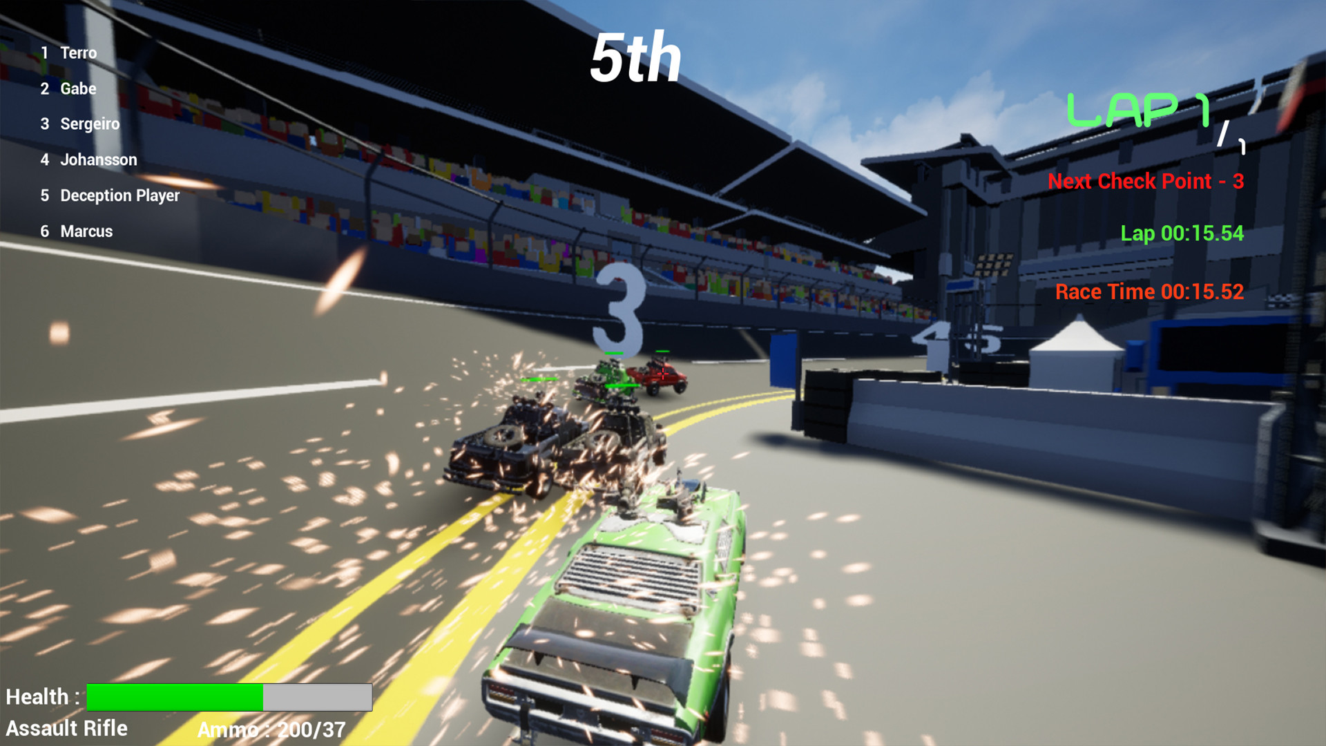 Deep Race: Battle screenshot 4