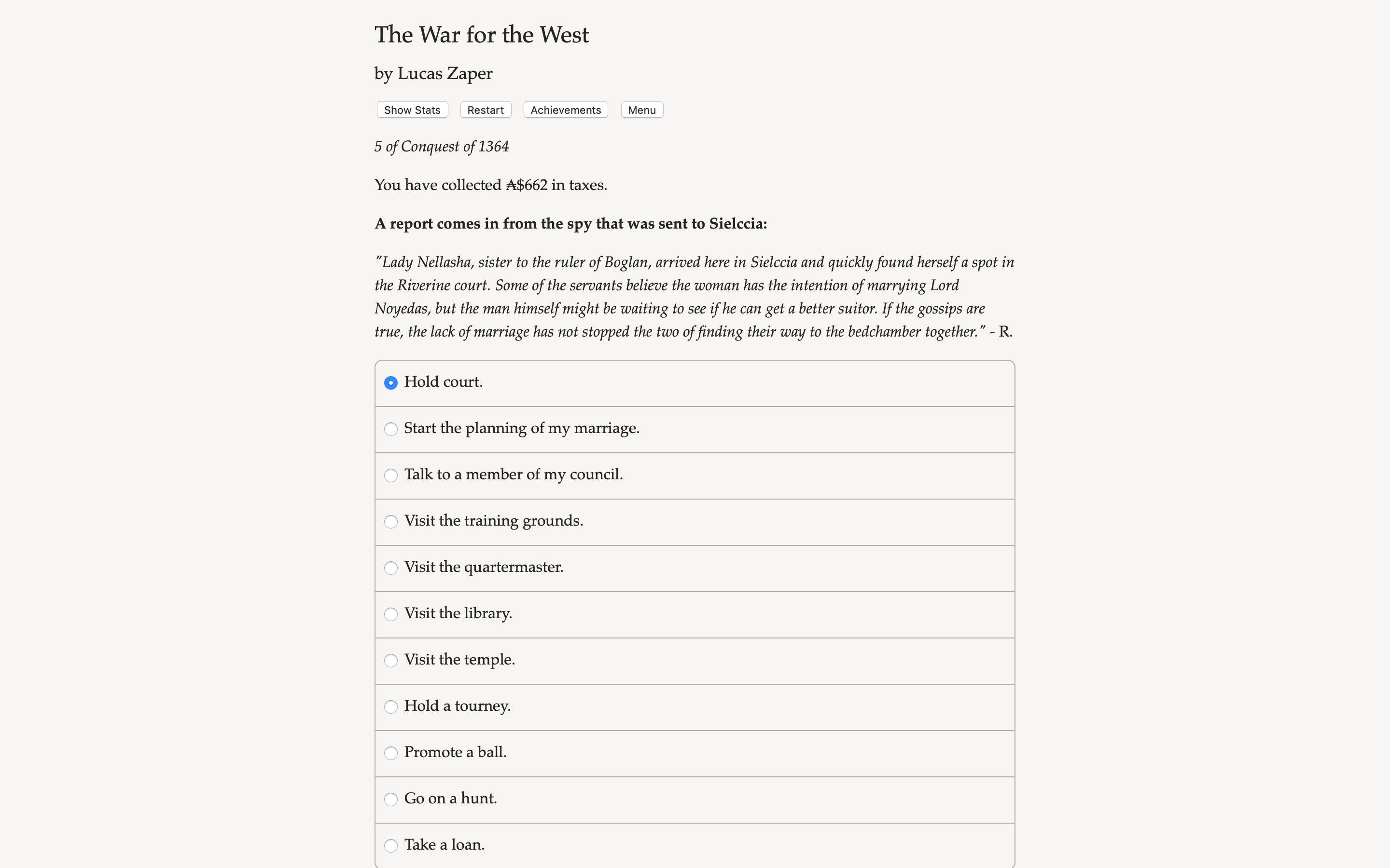 War for the West screenshot 1