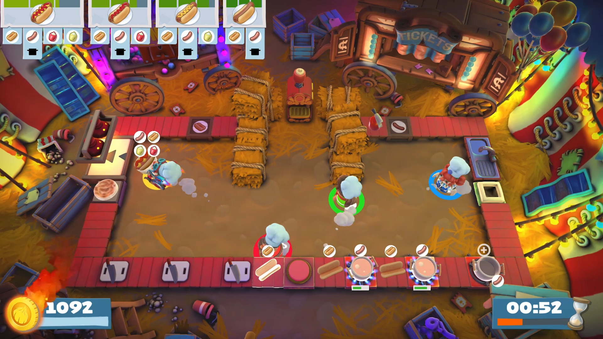 Overcooked! 2 - Carnival of Chaos screenshot 3