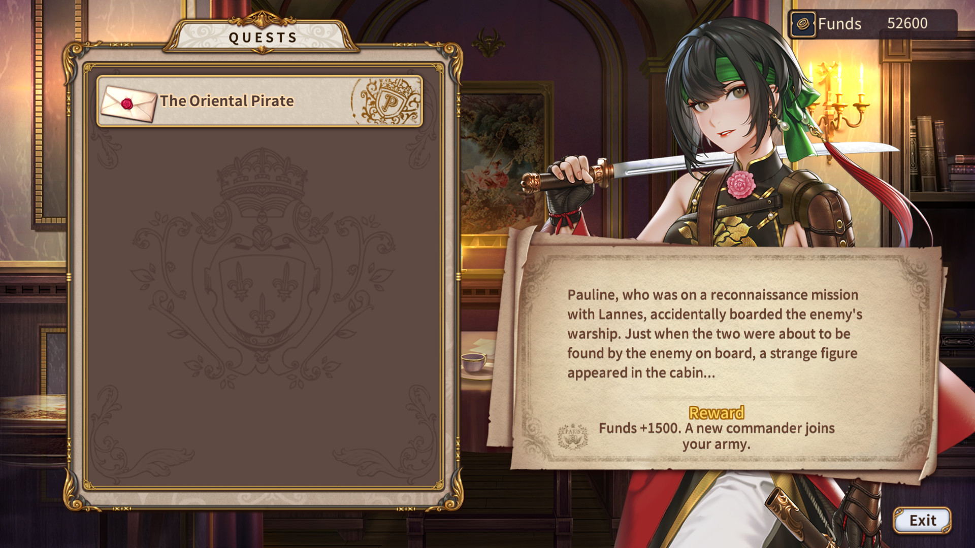 Banner of the Maid - The Oriental Pirate screenshot 1