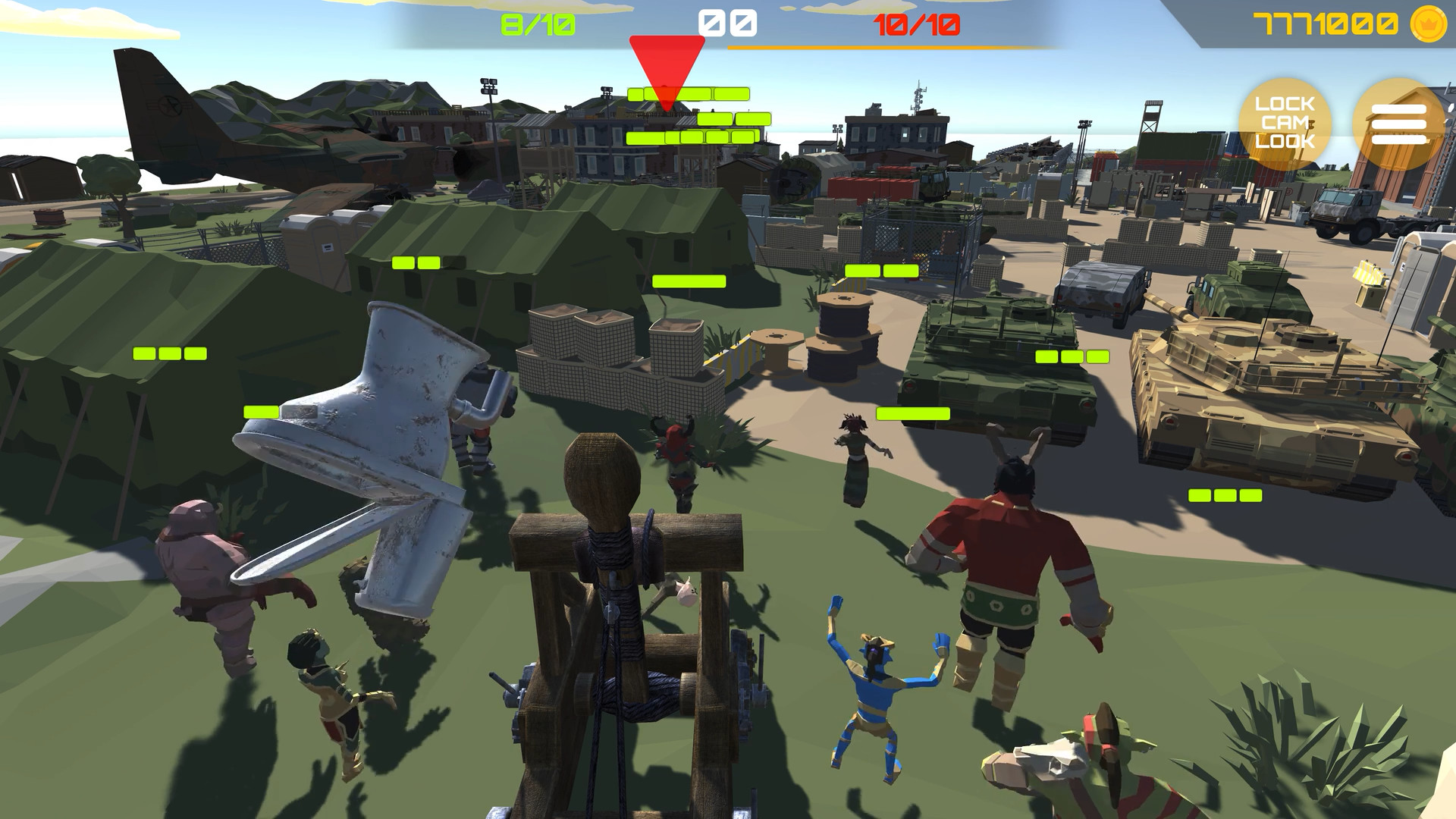 CATAPULT BATTLE SIMULATOR! screenshot 8