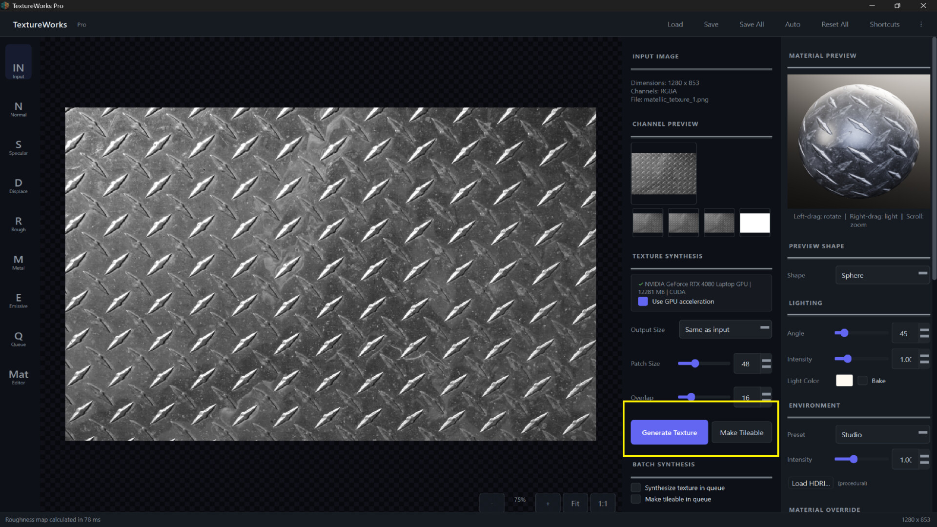 TextureWorks screenshot 1