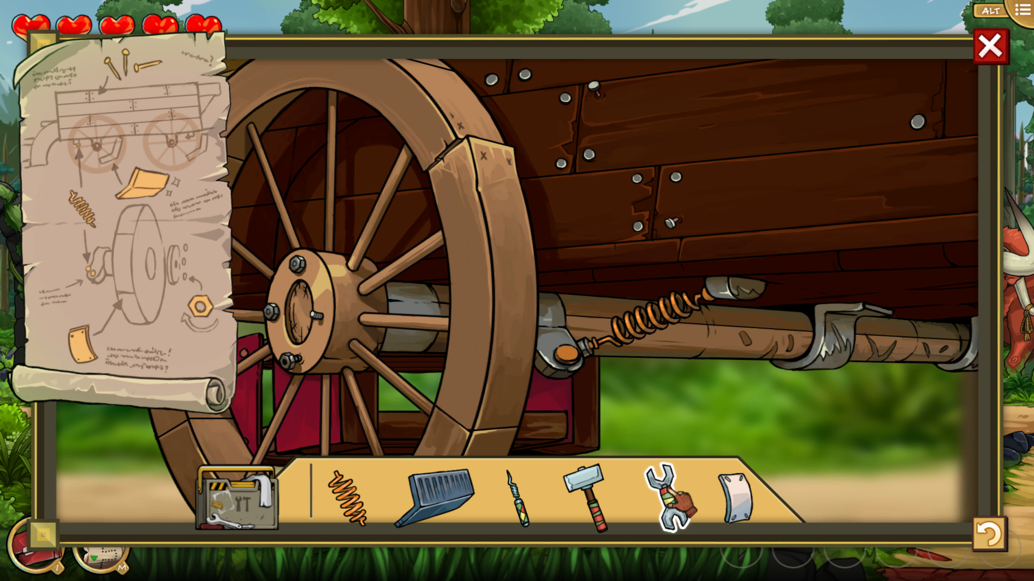 Scarlet Hood and the Wicked Wood screenshot 9
