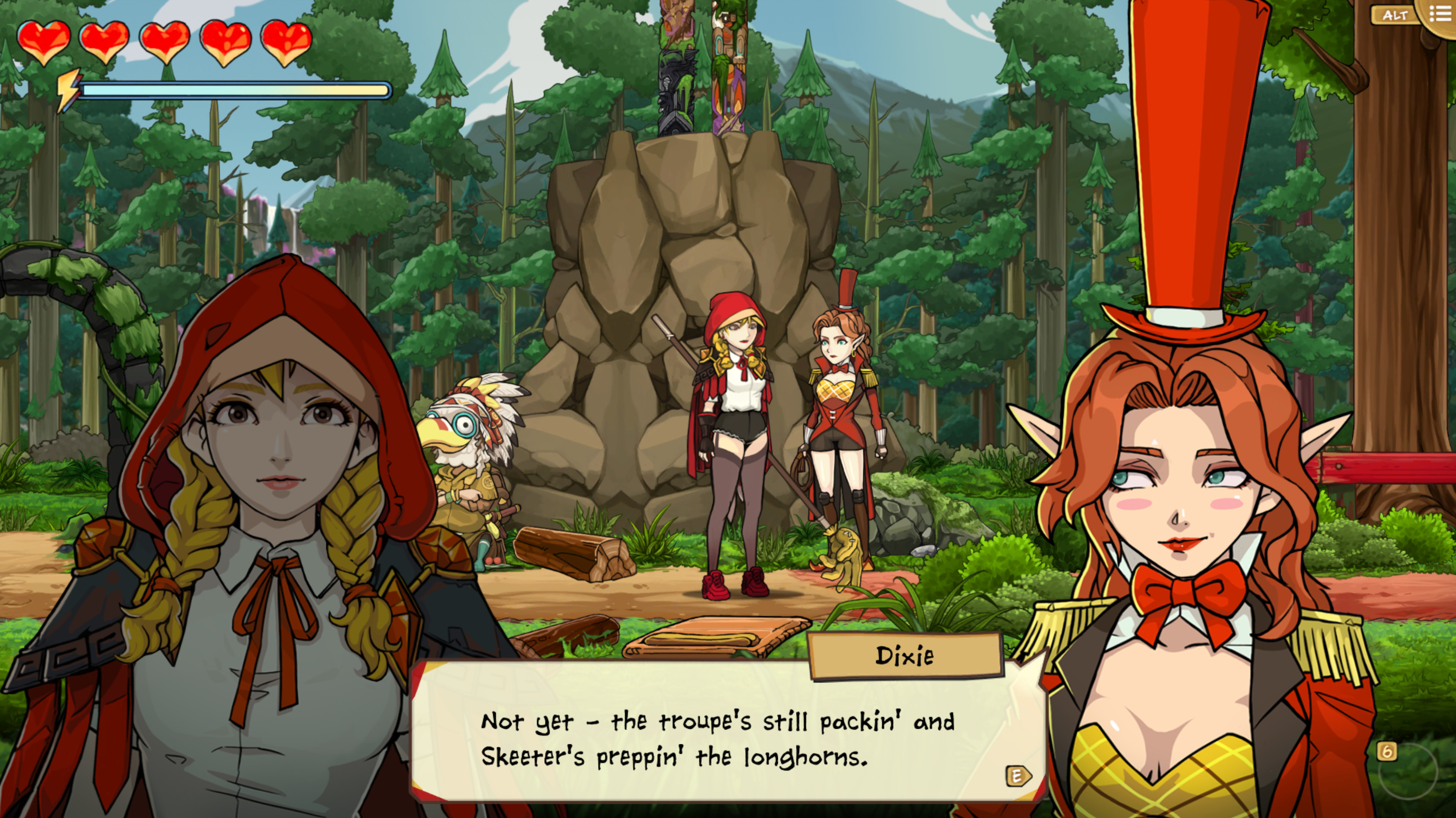 Scarlet Hood and the Wicked Wood screenshot 2
