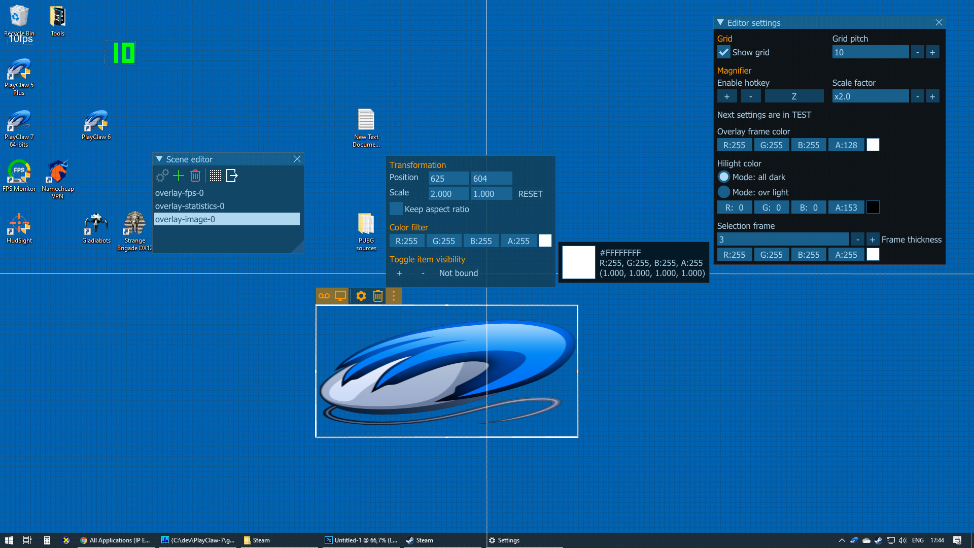 PlayClaw 7 screenshot 2