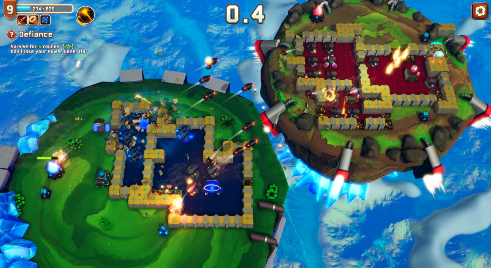 Sky Cannoneer screenshot 1