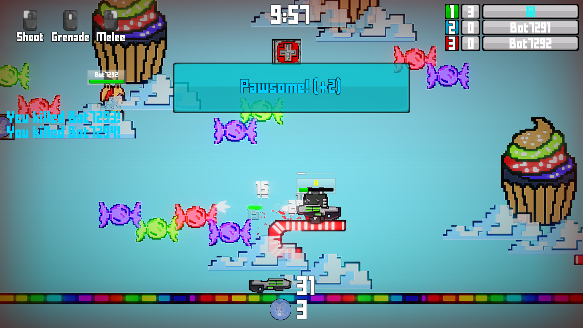 Crazy Critters - Combat Cats screenshot 7