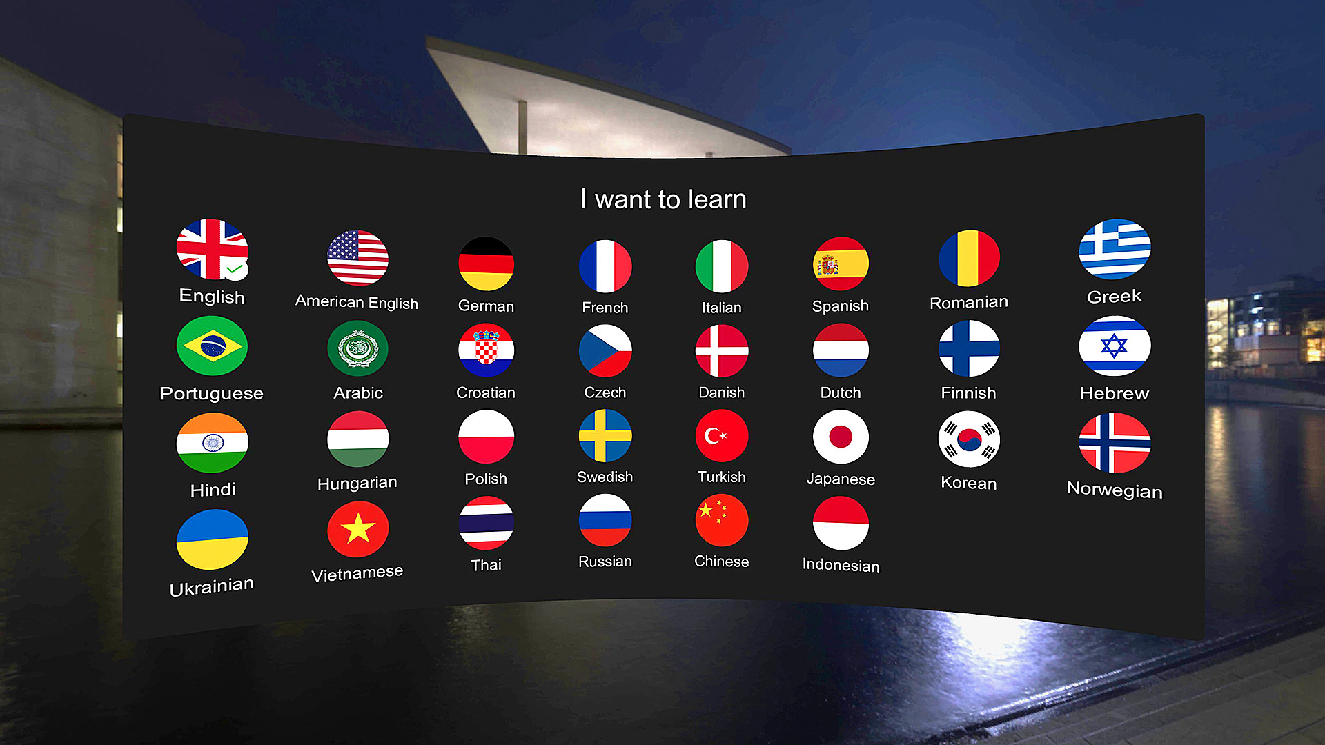 Mondly: Learn Languages in VR screenshot 5
