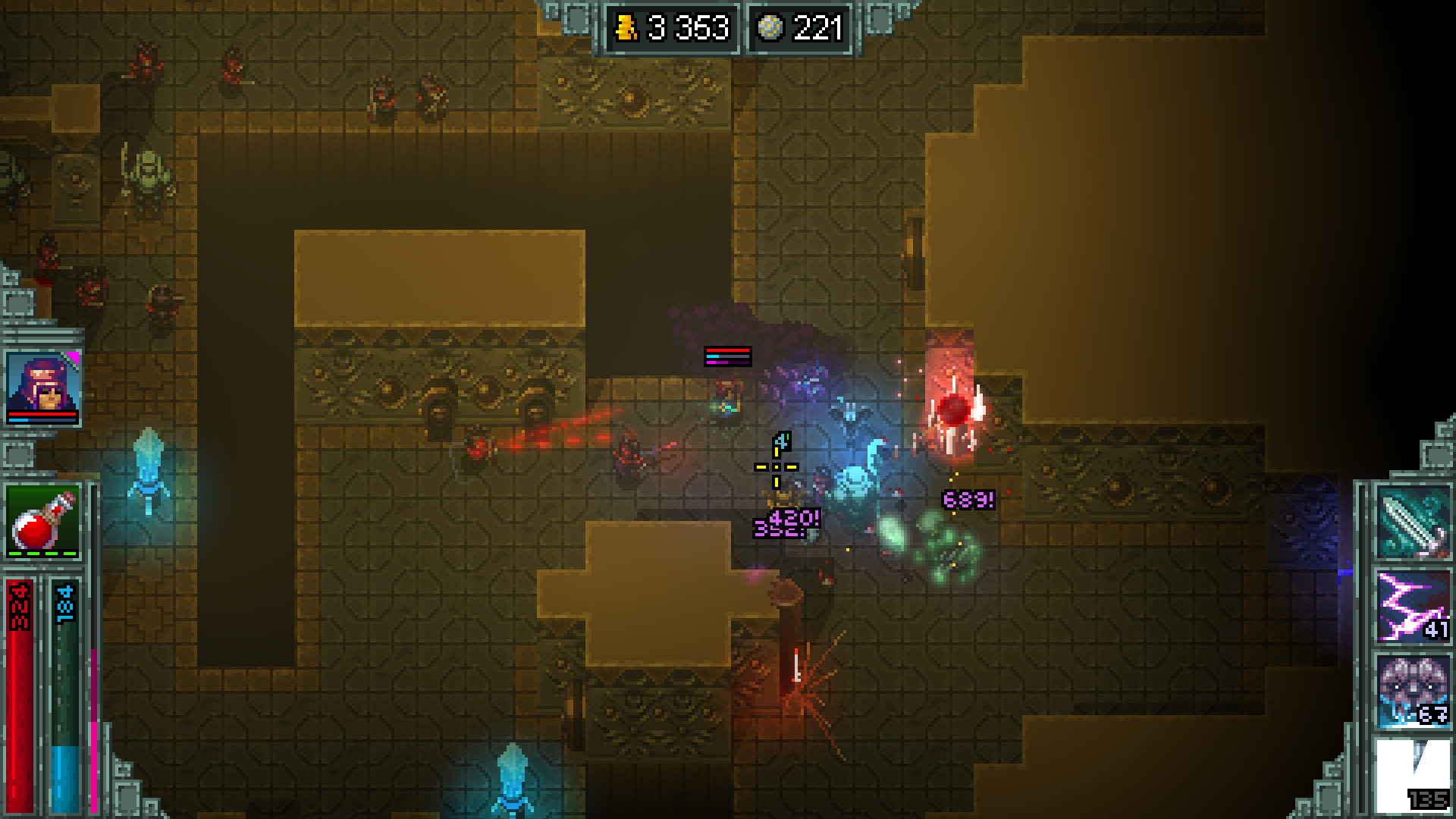 Heroes of Hammerwatch: Moon Temple screenshot 2