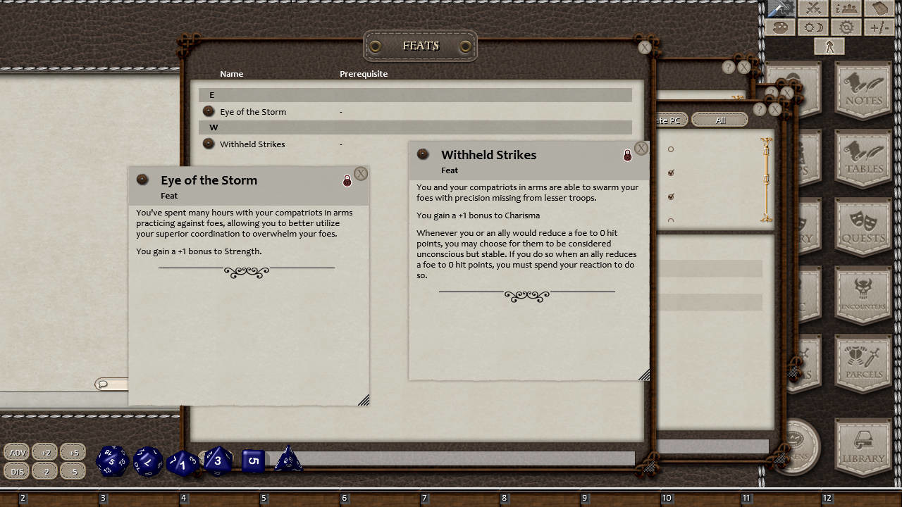 Fantasy Grounds - Ultimate Commander (5E) screenshot 4