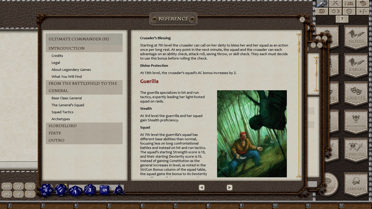 Fantasy Grounds - Ultimate Commander (5E) screenshot 2
