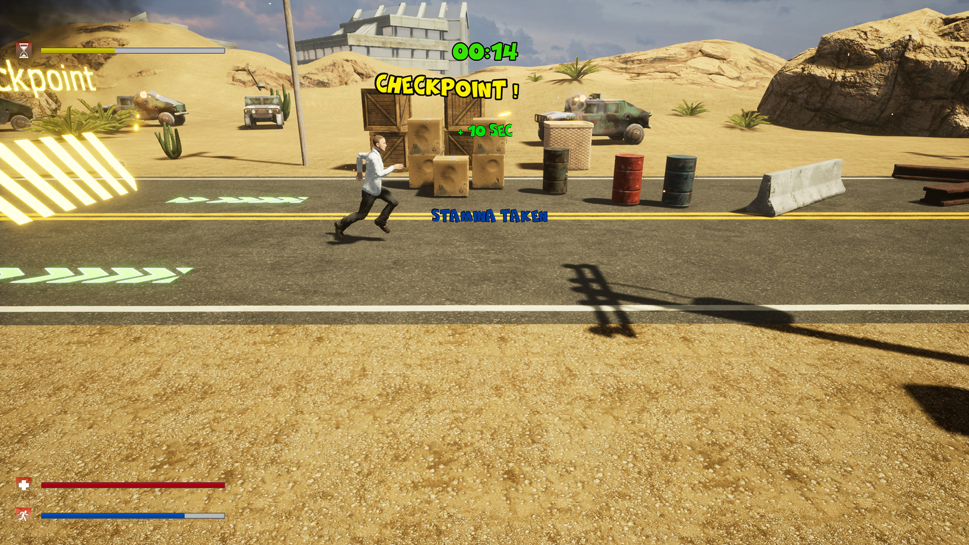 Blooding Runner X screenshot 2