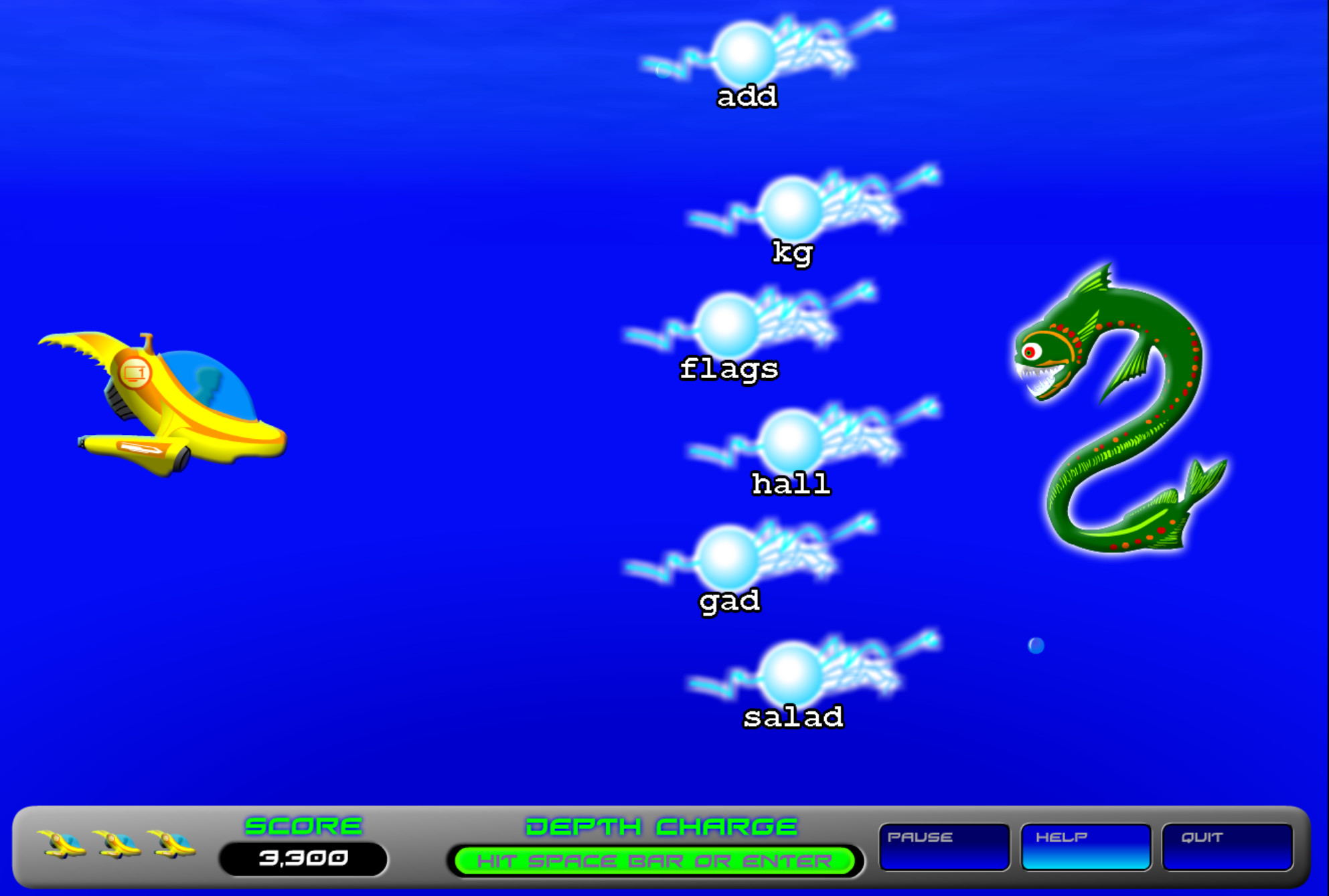 Typing with Sharks screenshot 3