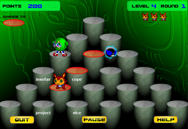 Ziggy's Typing Pyramid screenshot 5