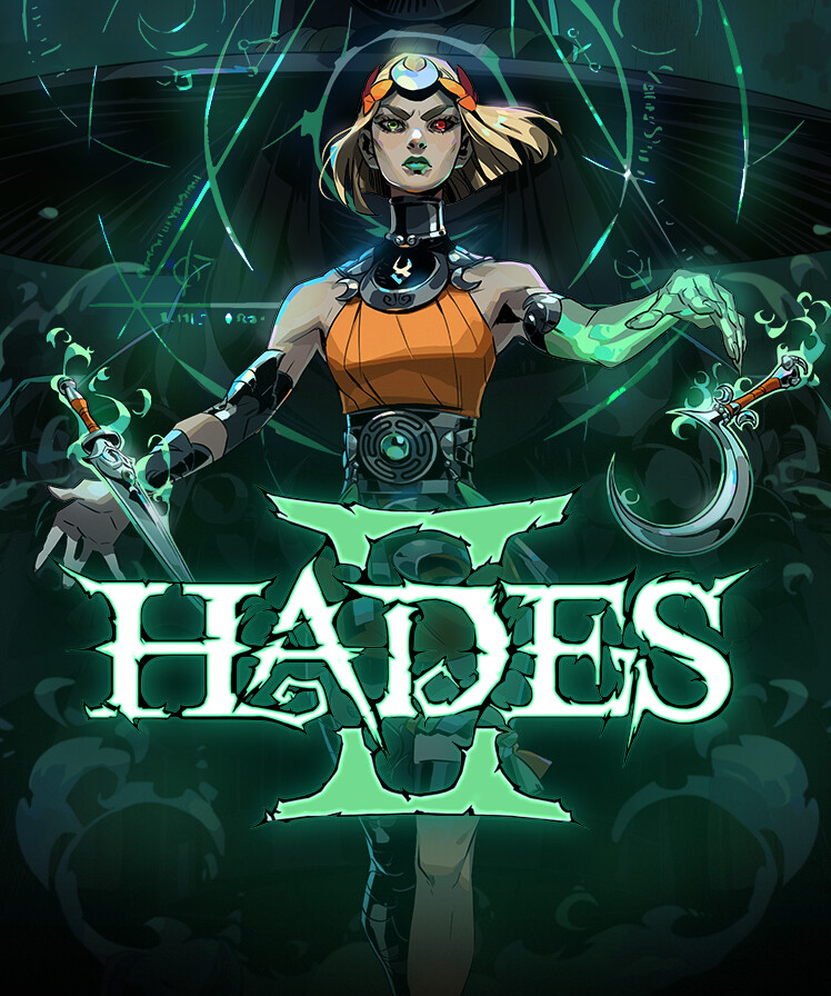 Official Hades 2 key art used to prepare a weapon build before starting an expedition