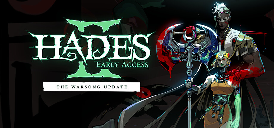 Official Hades 2 banner showing Melinoë before preparing a run against Chronos
