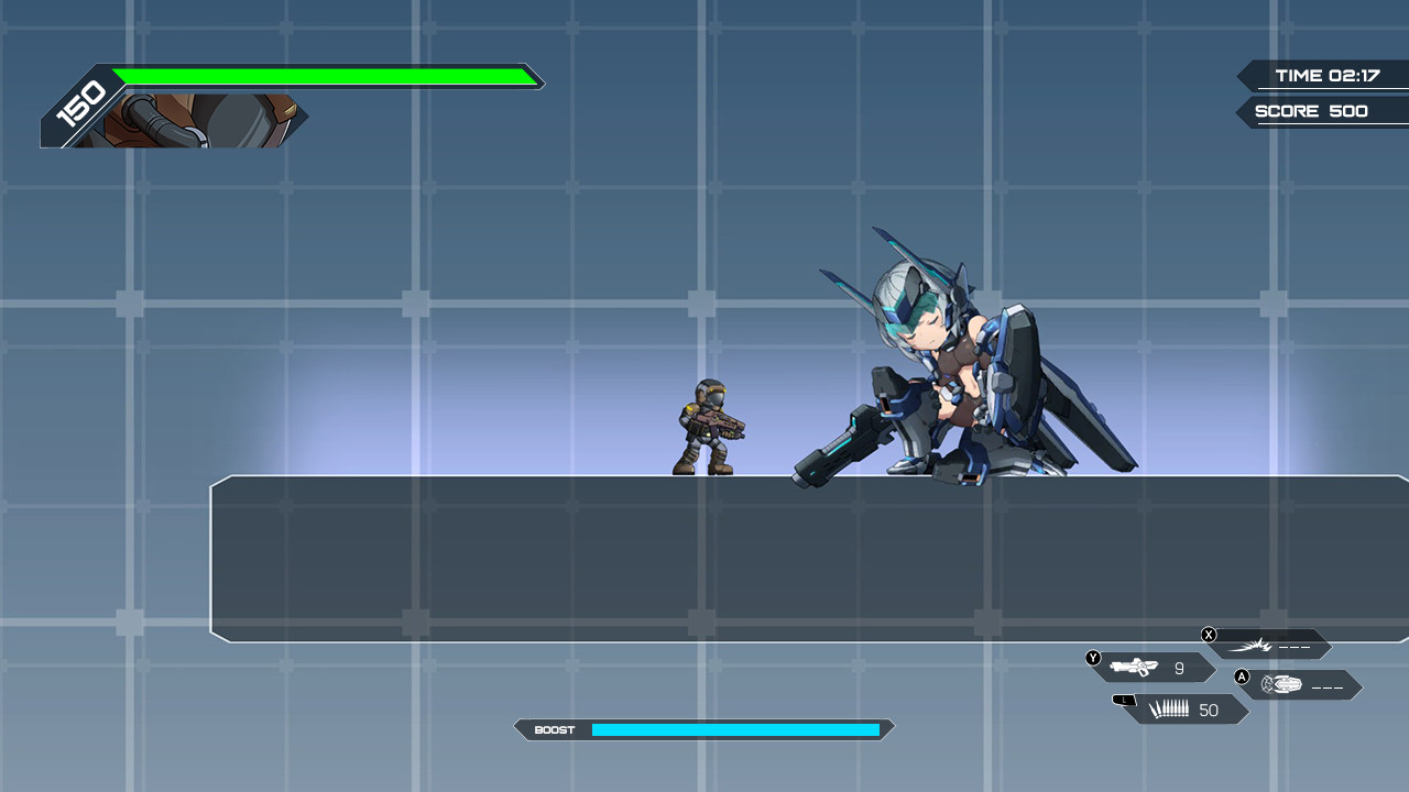 HARDCORE MECHA - Thunderbolt Otome screenshot 1