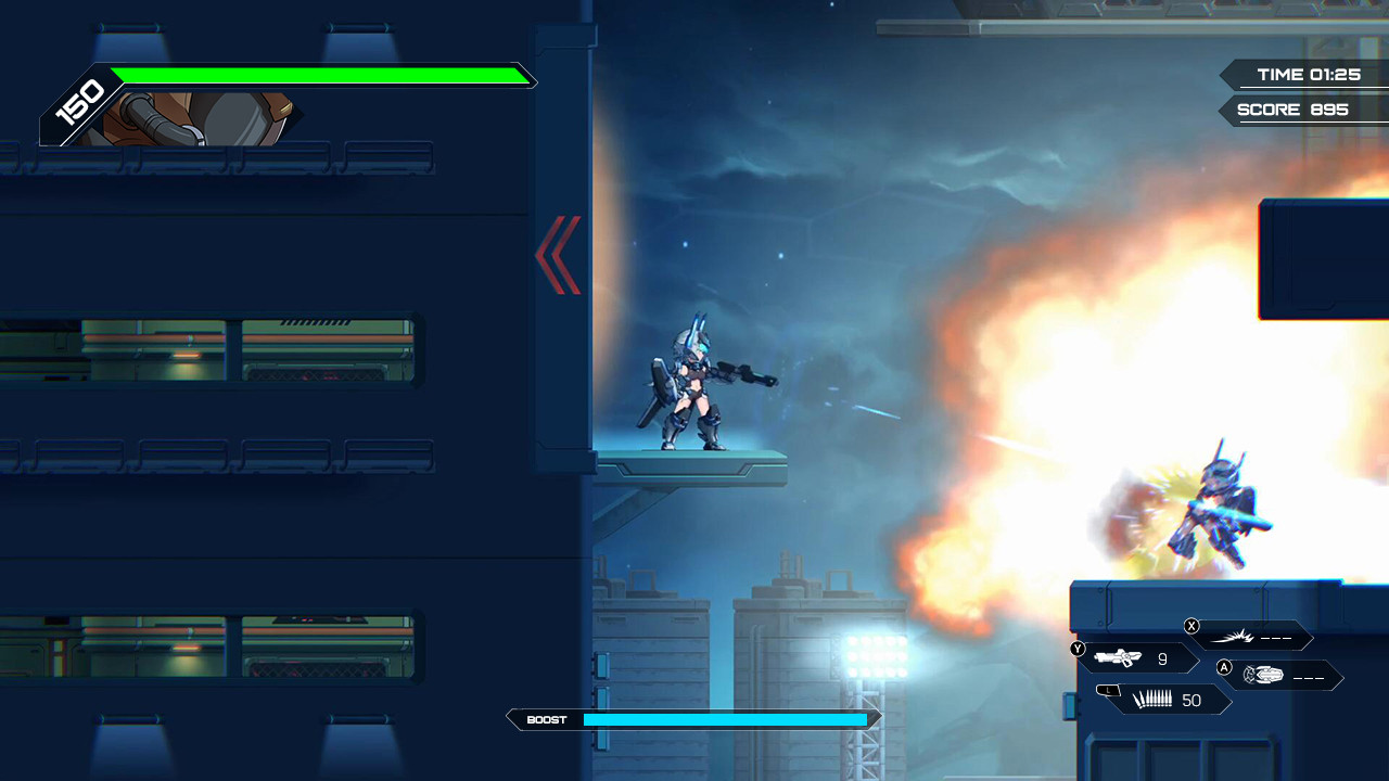 HARDCORE MECHA - Thunderbolt Otome screenshot 5