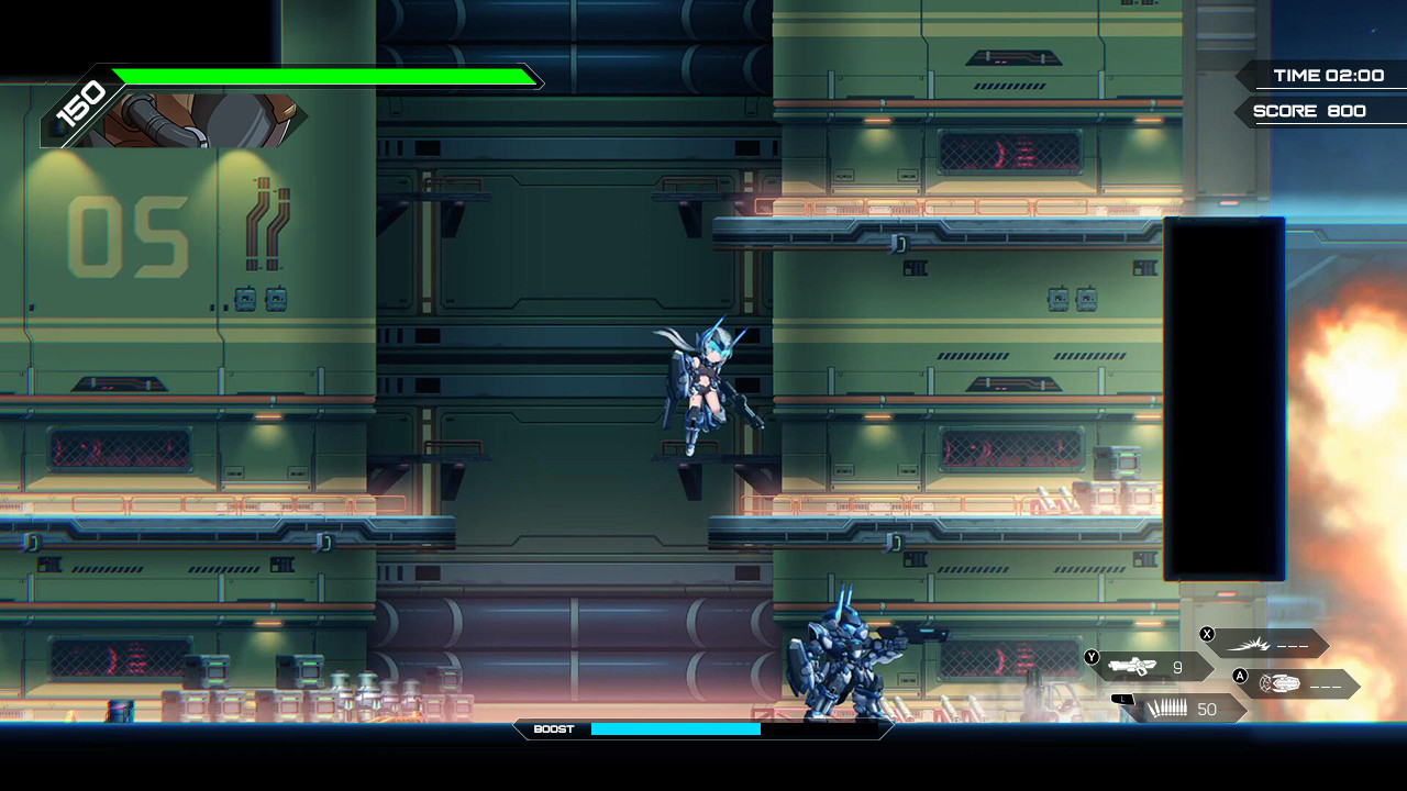 HARDCORE MECHA - Thunderbolt Otome screenshot 3