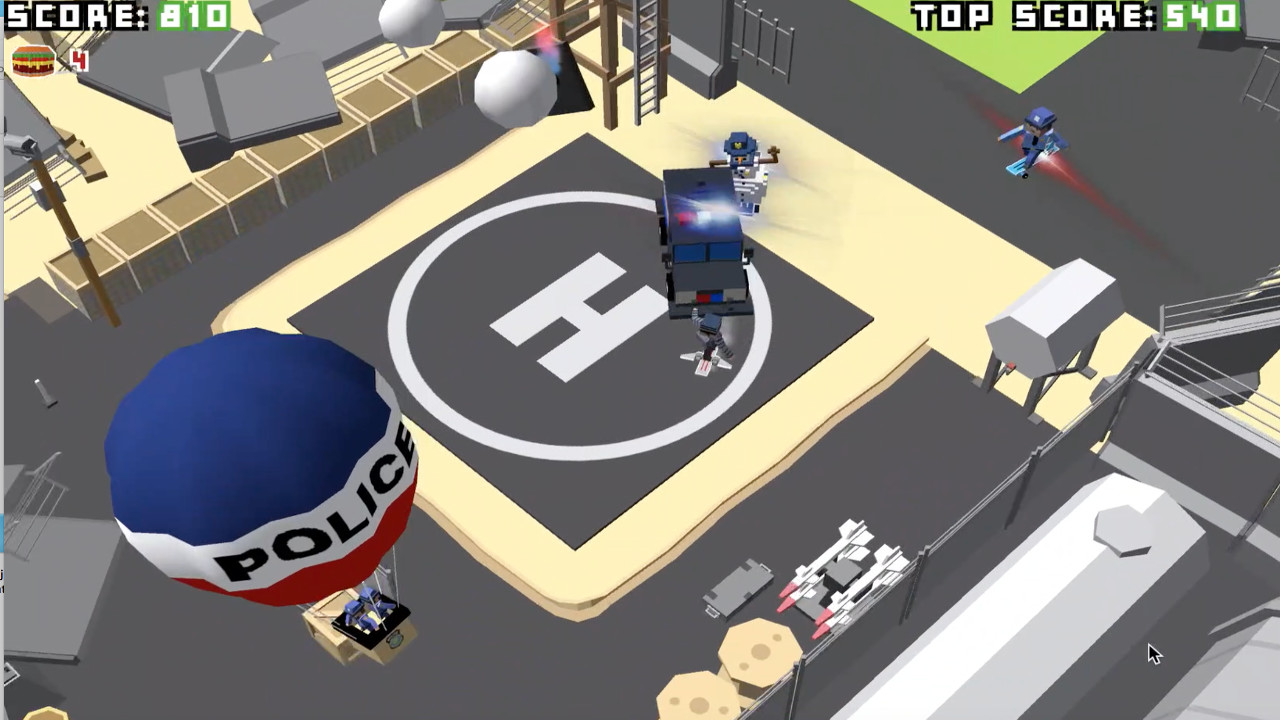 Funny Road Chase Simulator screenshot 2