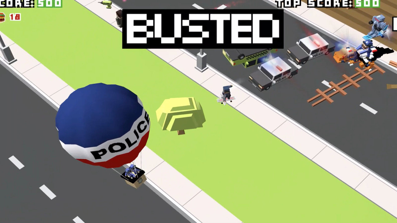 Funny Road Chase Simulator screenshot 1