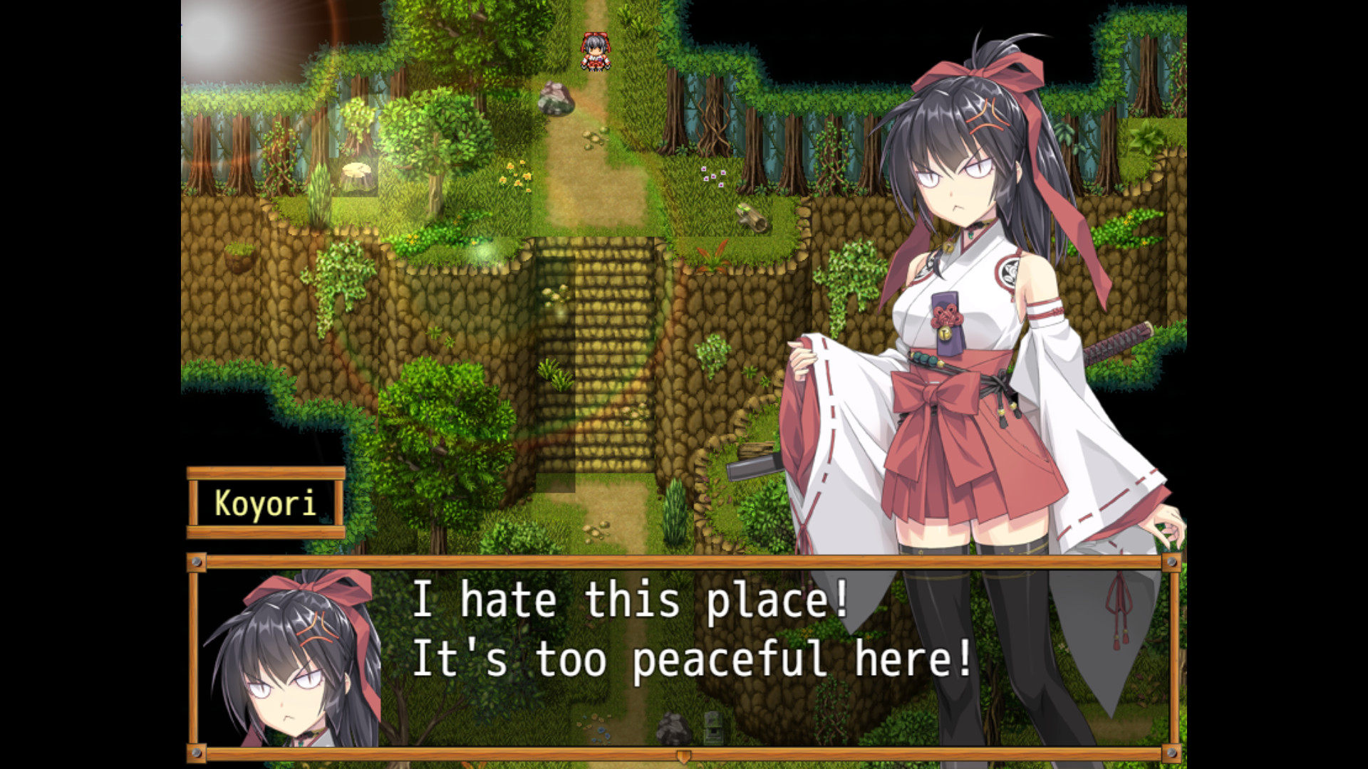 Divine Miko Koyori screenshot 2