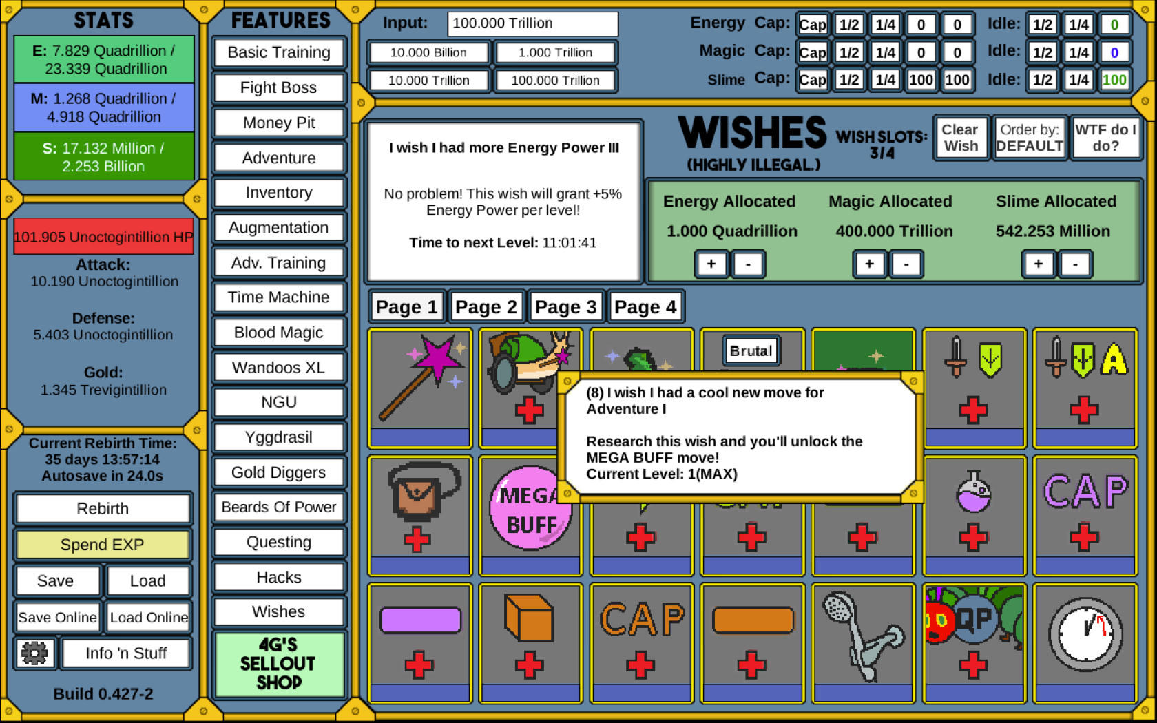 NGU IDLE screenshot 3