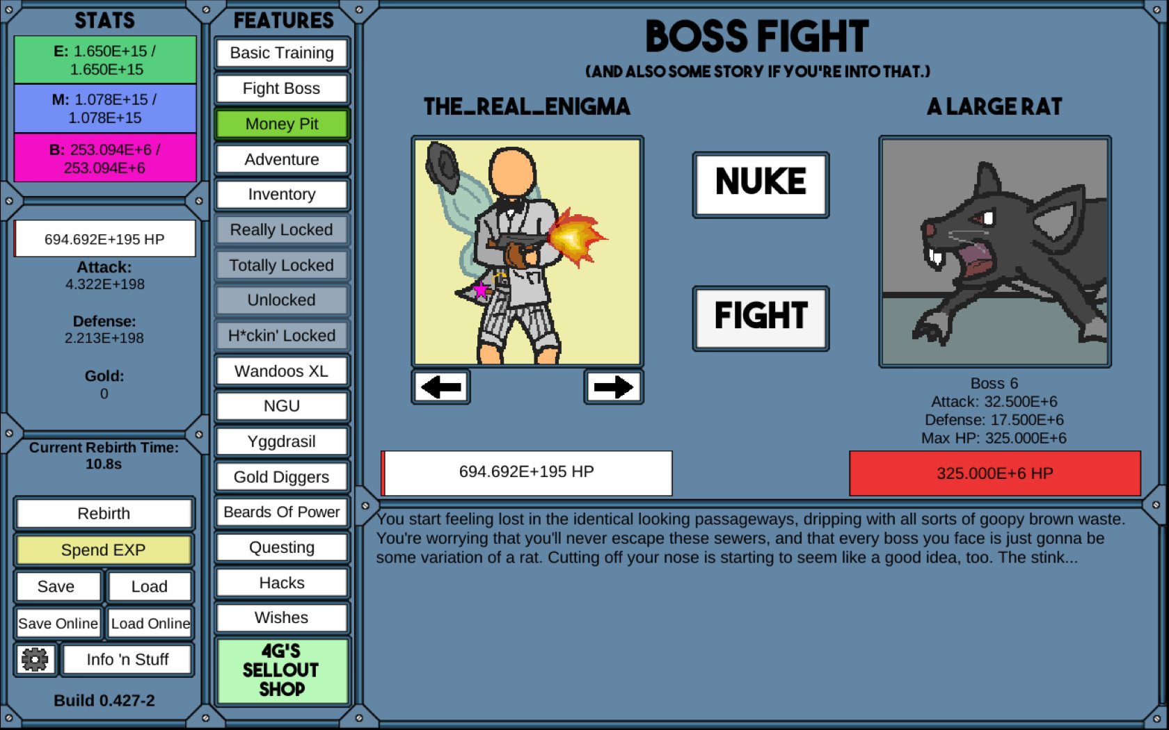 NGU IDLE screenshot 1