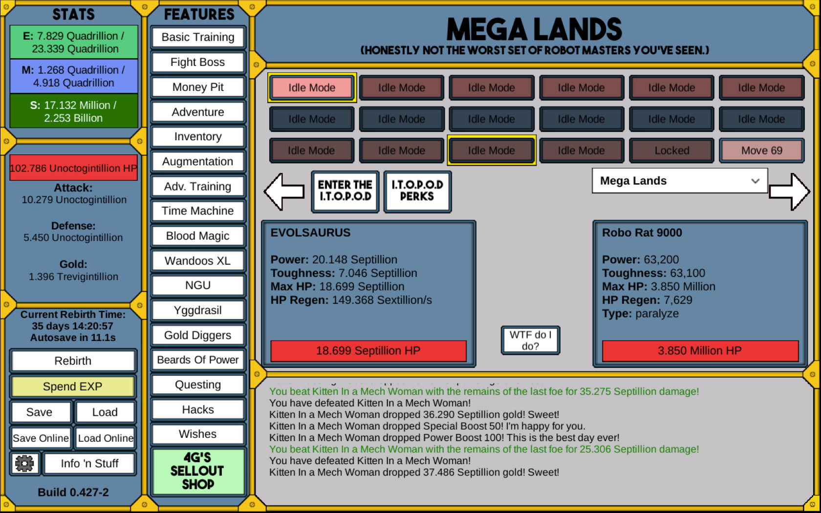 NGU IDLE screenshot 2
