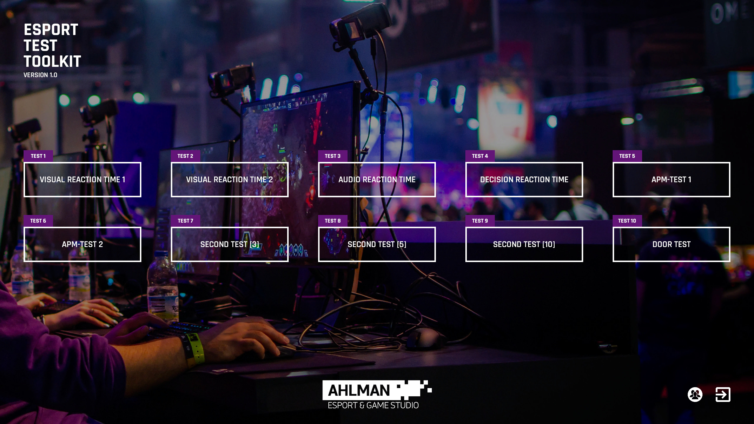 Esport Test Toolkit screenshot 1