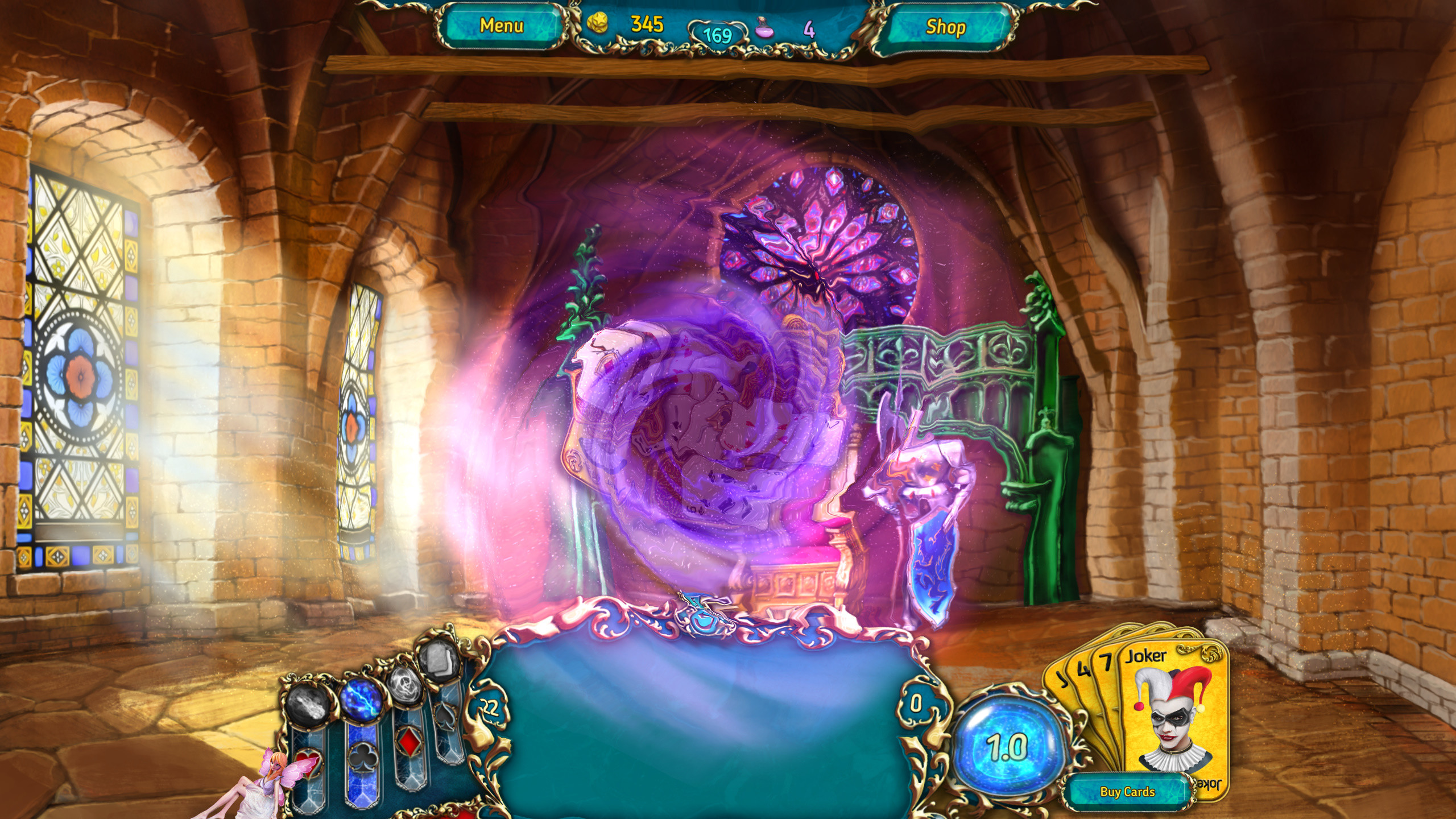 Dreamland Solitaire screenshot 1
