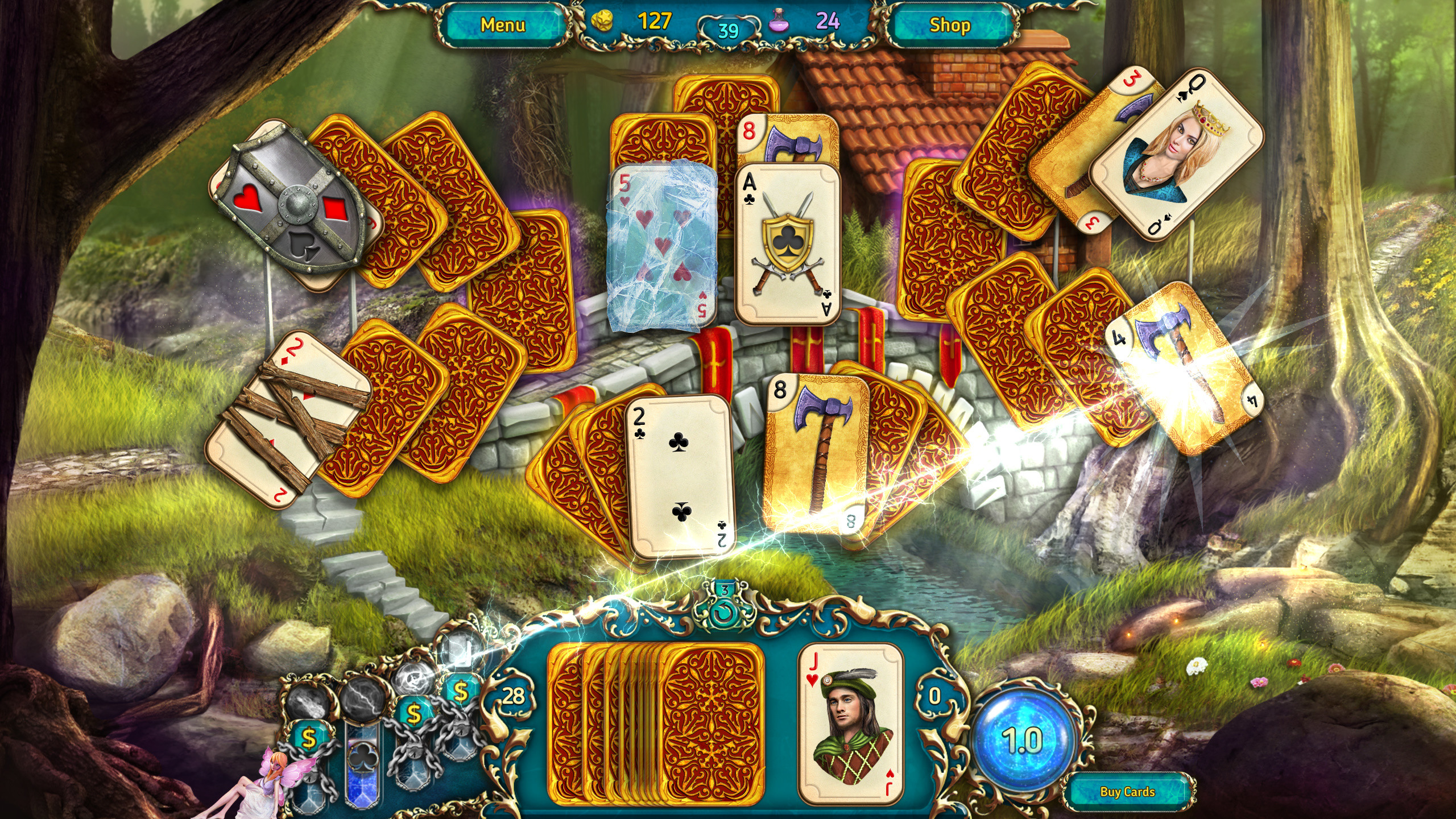 Dreamland Solitaire screenshot 4