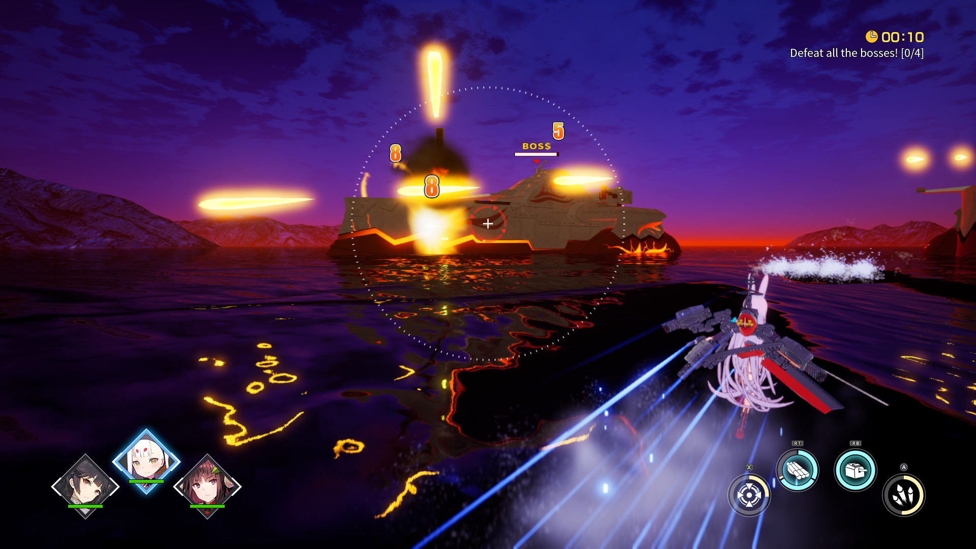 Azur Lane: Crosswave screenshot 1