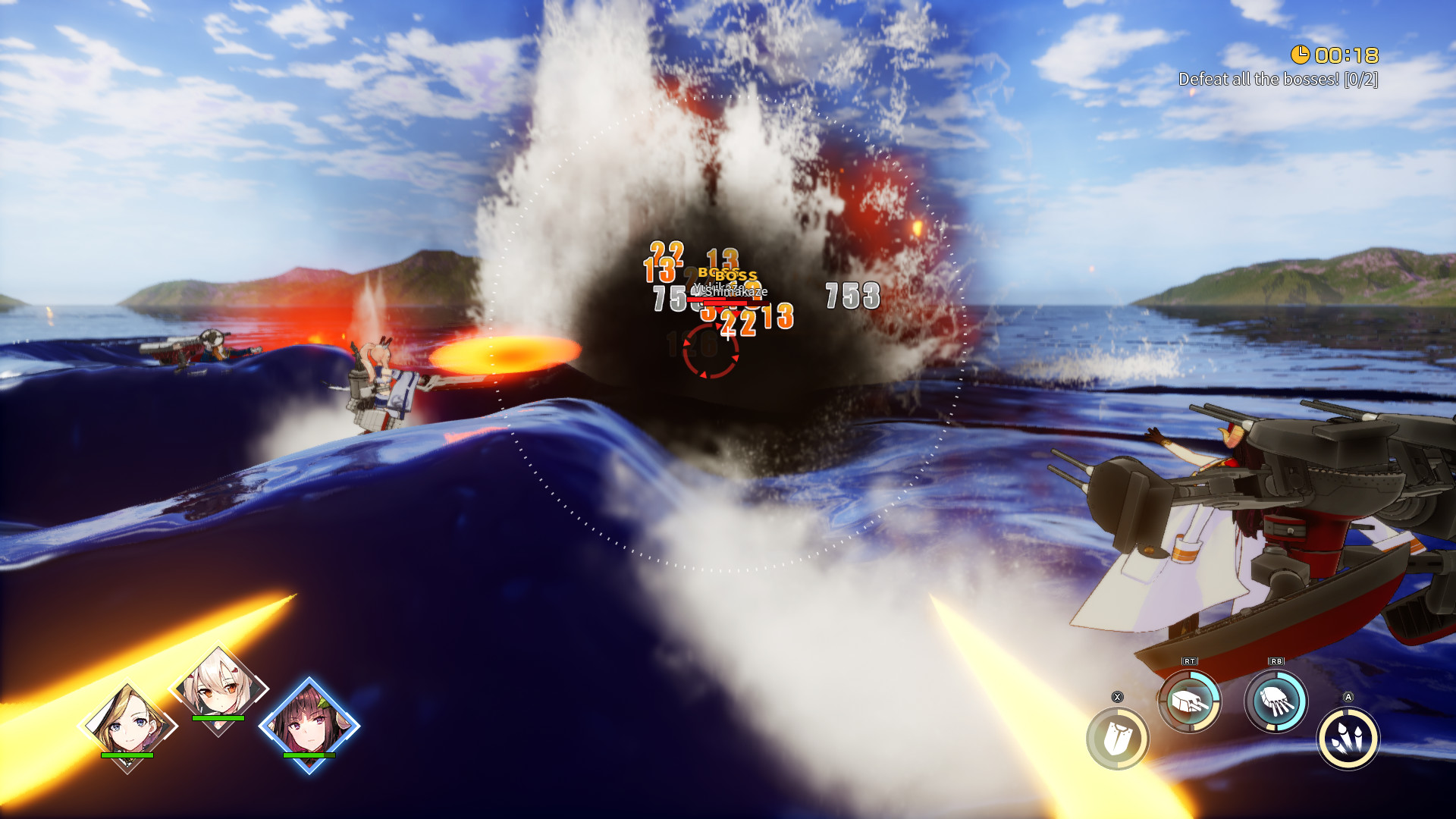 Azur Lane: Crosswave screenshot 3