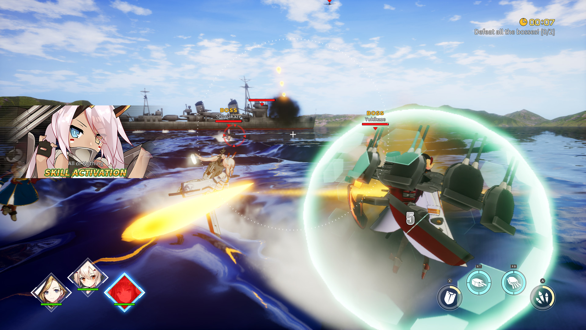 Azur Lane: Crosswave screenshot 5