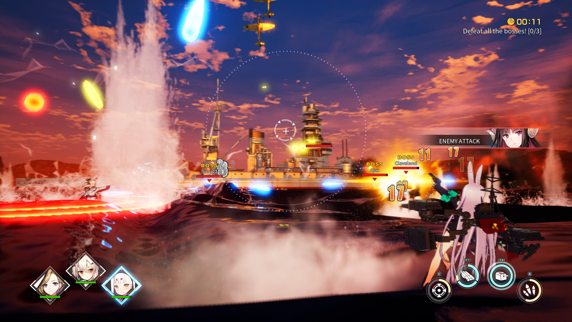 Azur Lane: Crosswave screenshot 4