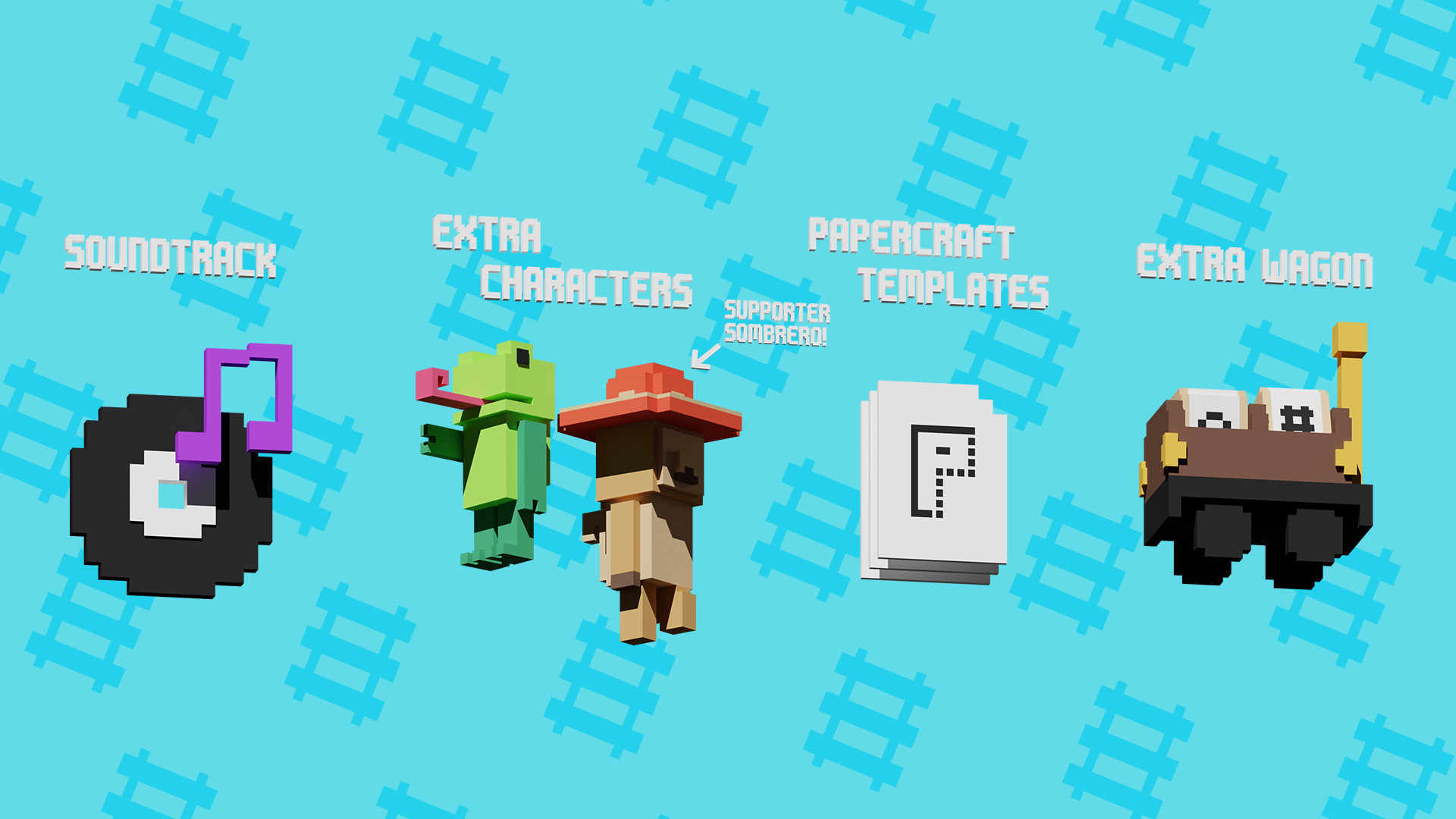 Unrailed! - Supporter Pack screenshot 1