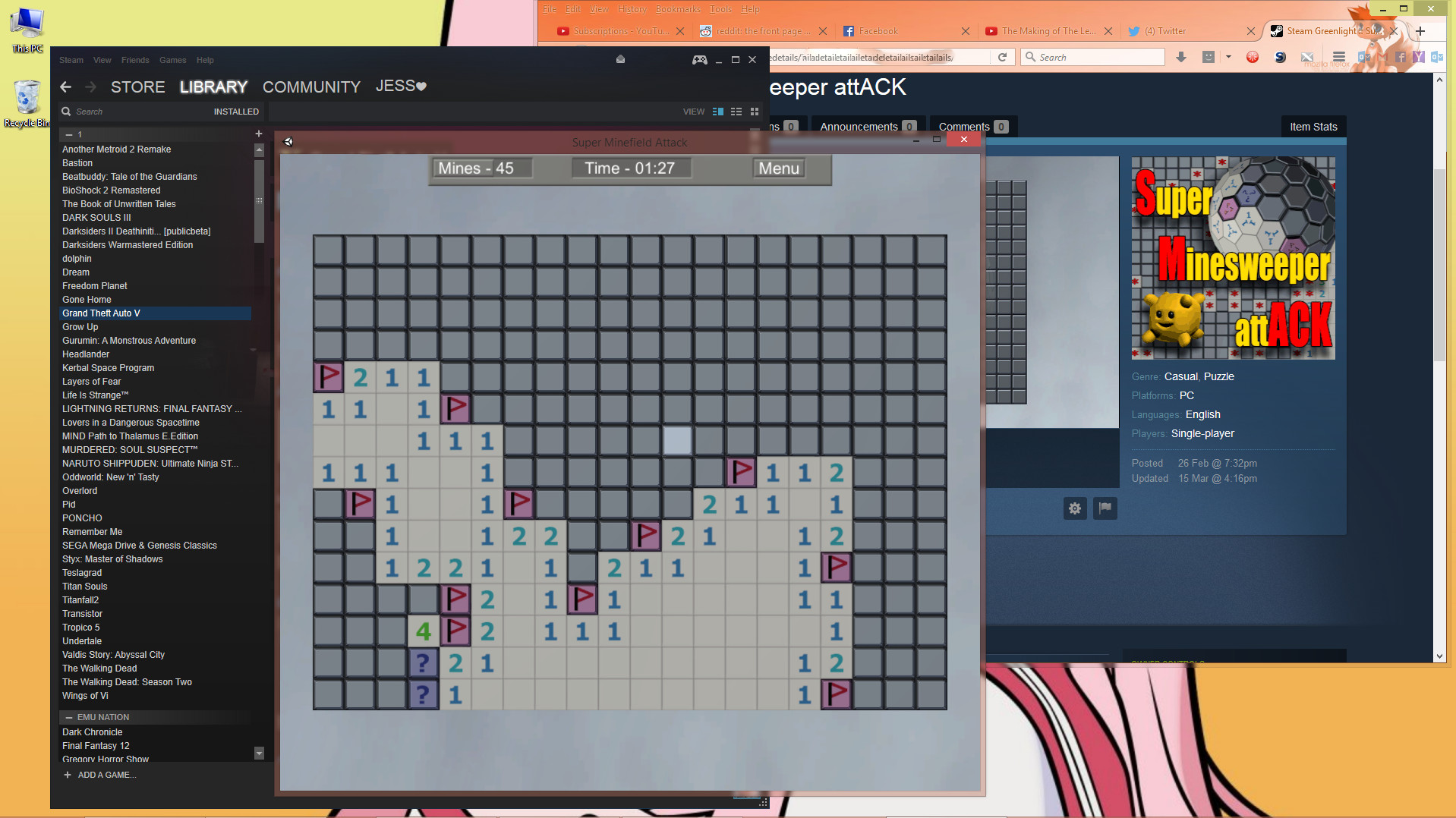 Super Minesweeper attACK screenshot 3